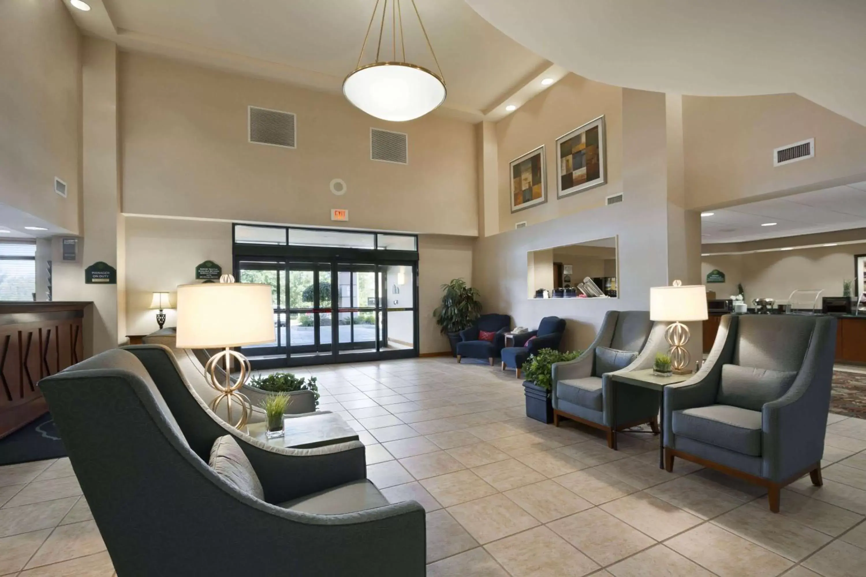 Lobby or reception in Wingate by Wyndham Greensboro