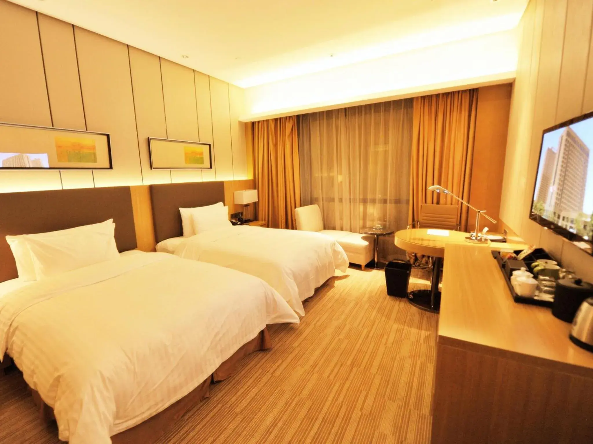 TV and multimedia, Bed in Wyndham Xuzhou East Hotel