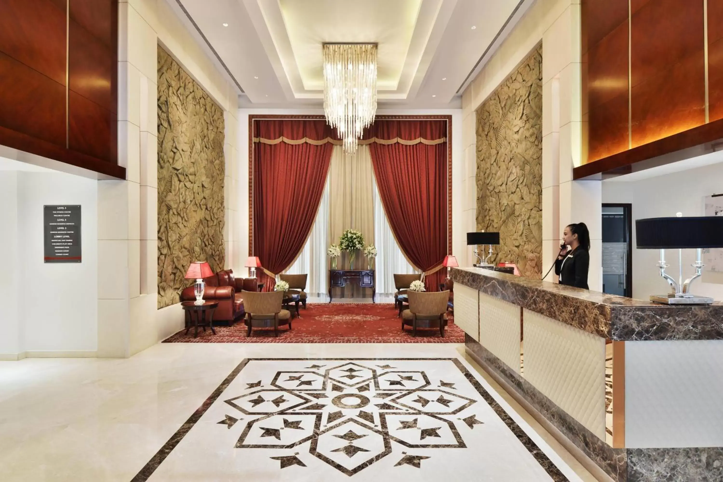 Lobby or reception, Lobby/Reception in Marriott Suites Pune