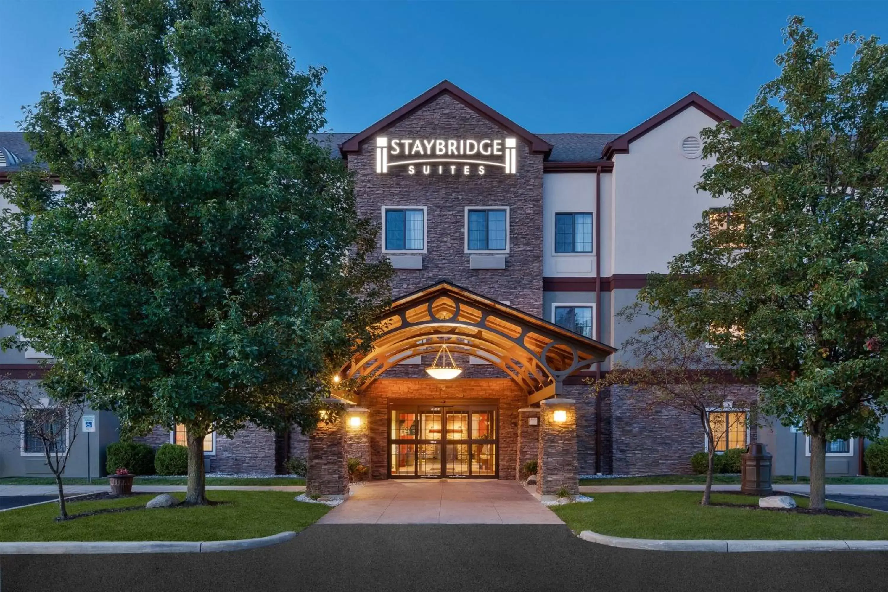 Property building in Staybridge Suites Kalamazoo, an IHG Hotel