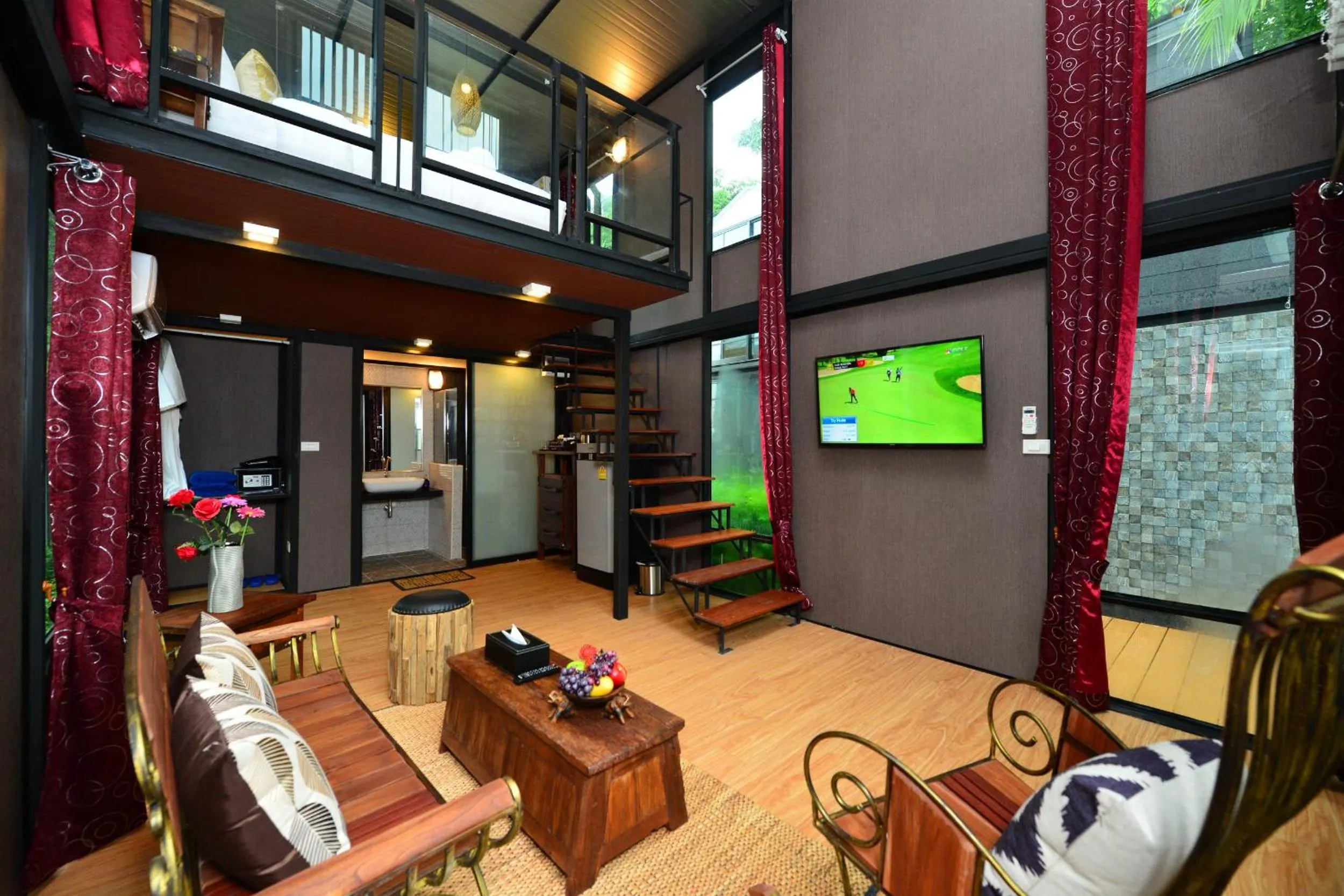 Living room in Bukit Pool Villas - SHA Extra Plus