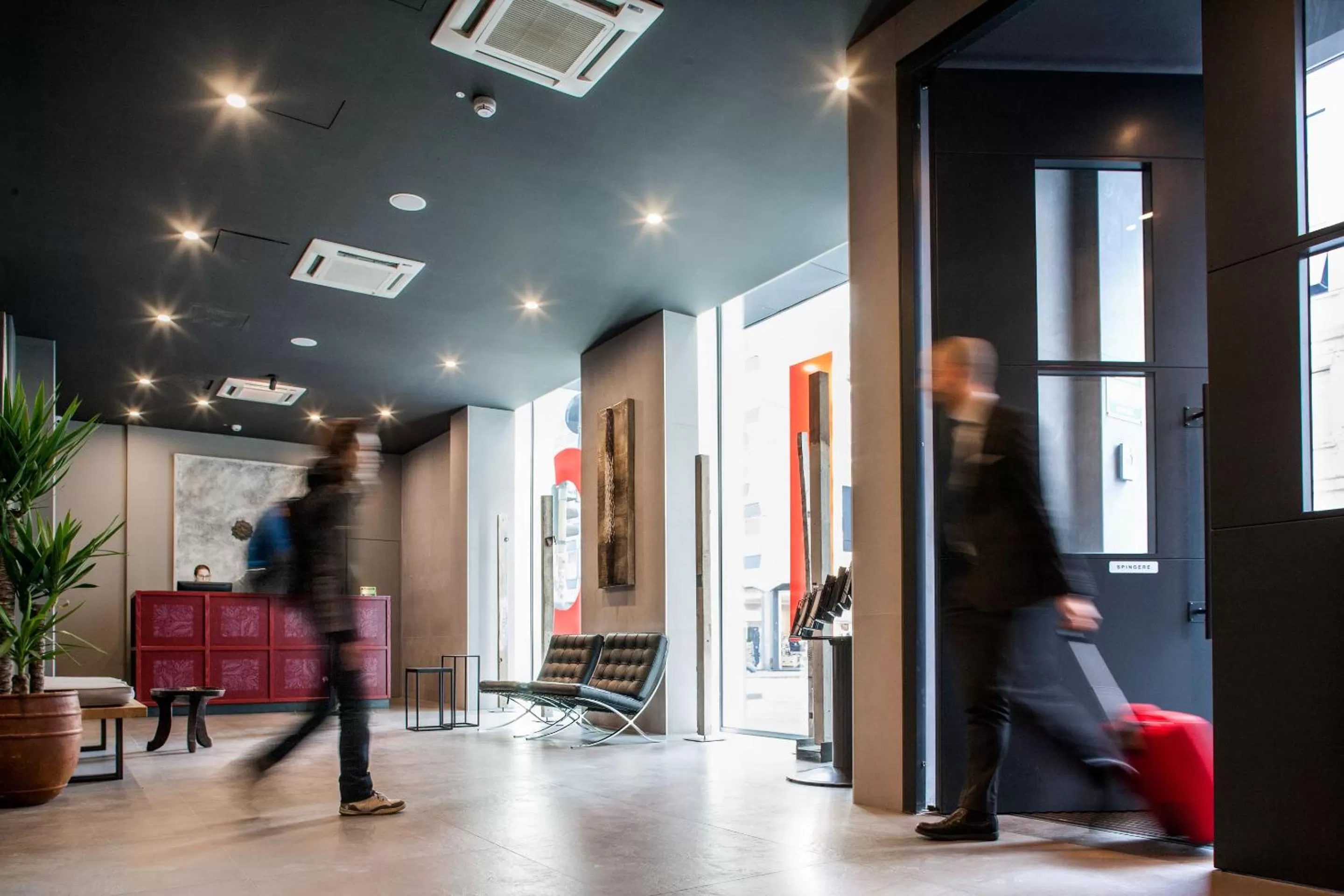 Lobby or reception in Spice Hotel Milano