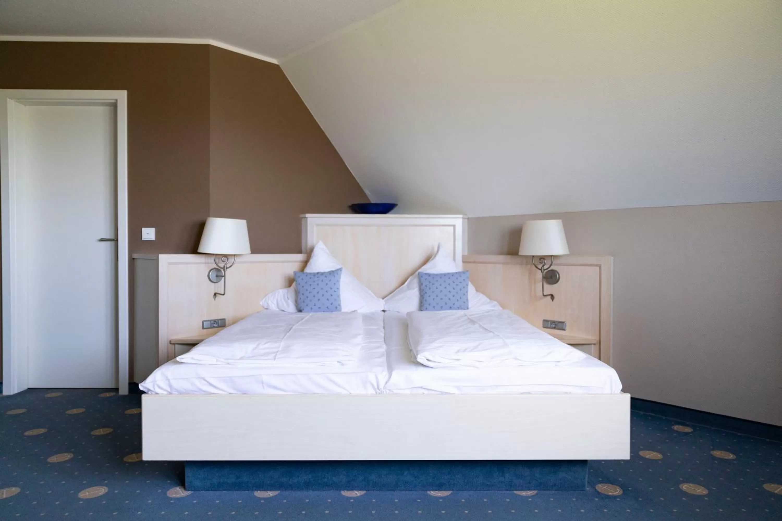 Photo of the whole room, Bed in Anker's Hörn