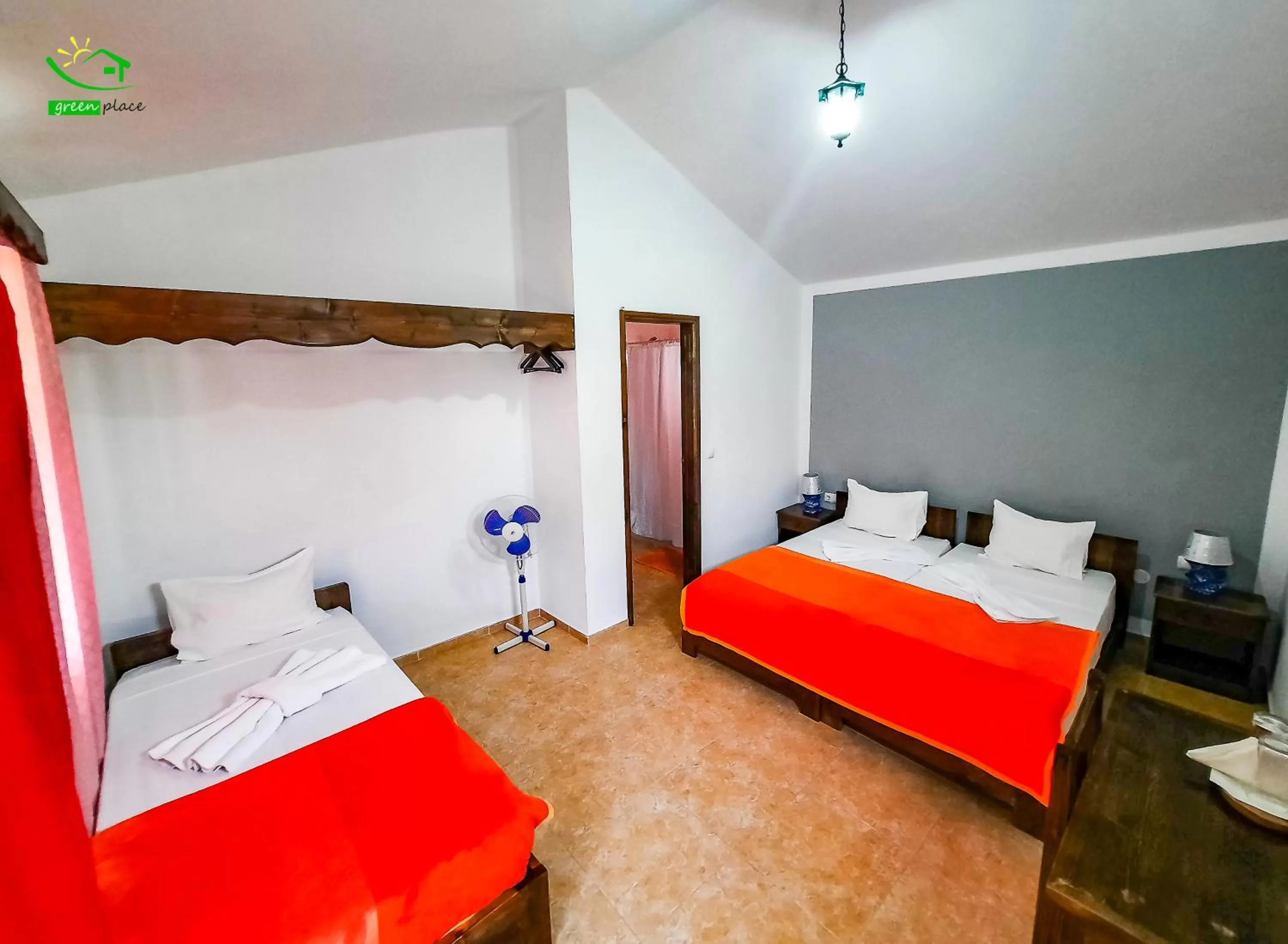 Bed in Pousada Green Place