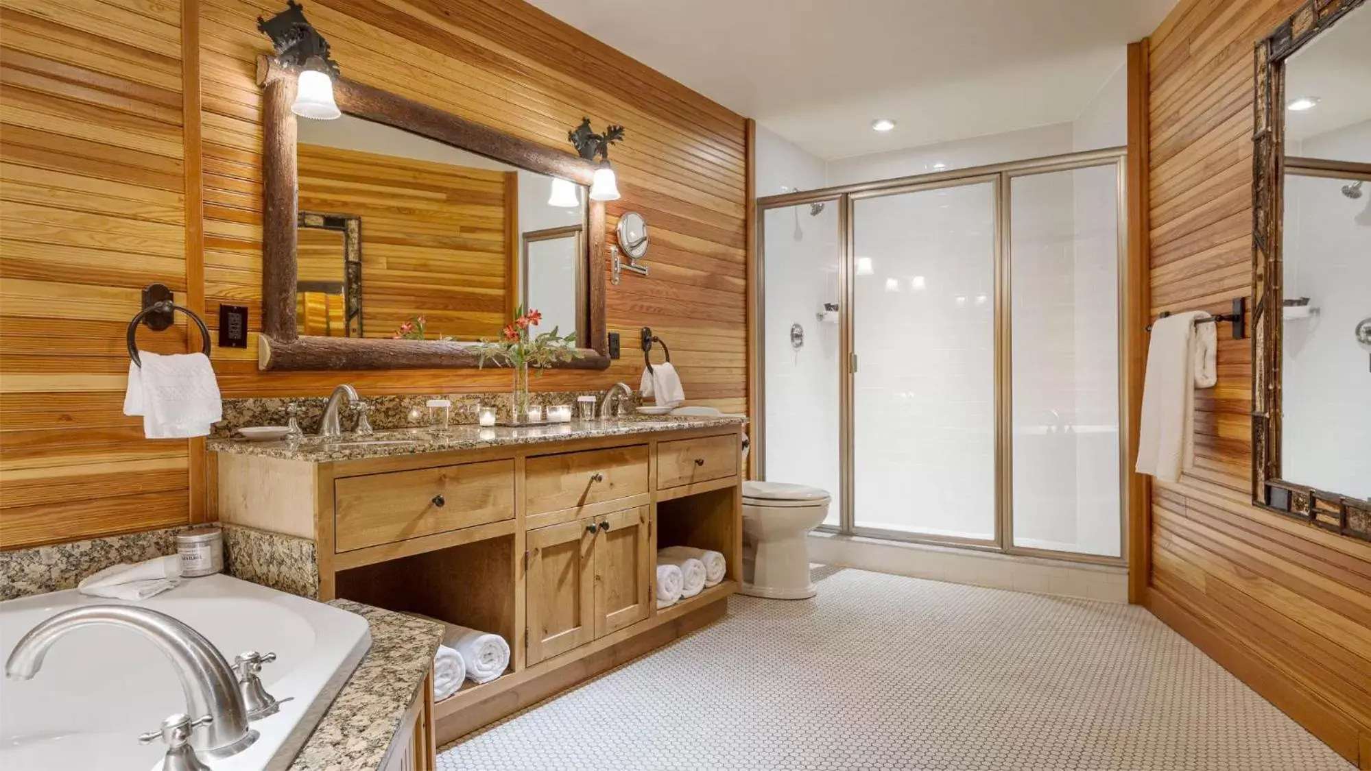 Bathroom in The Whiteface Lodge