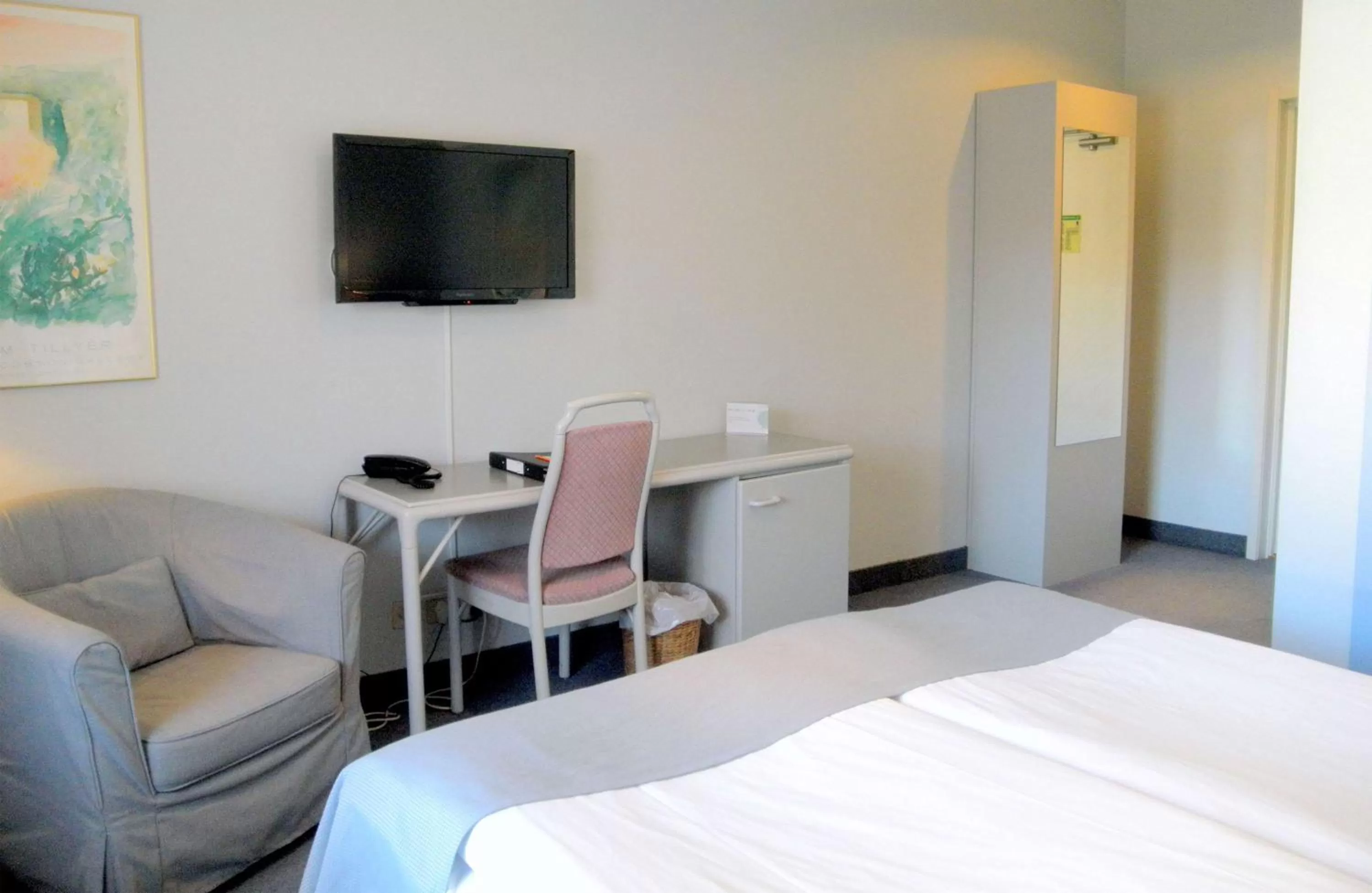 Bedroom, Bed in Hotell Erikslund