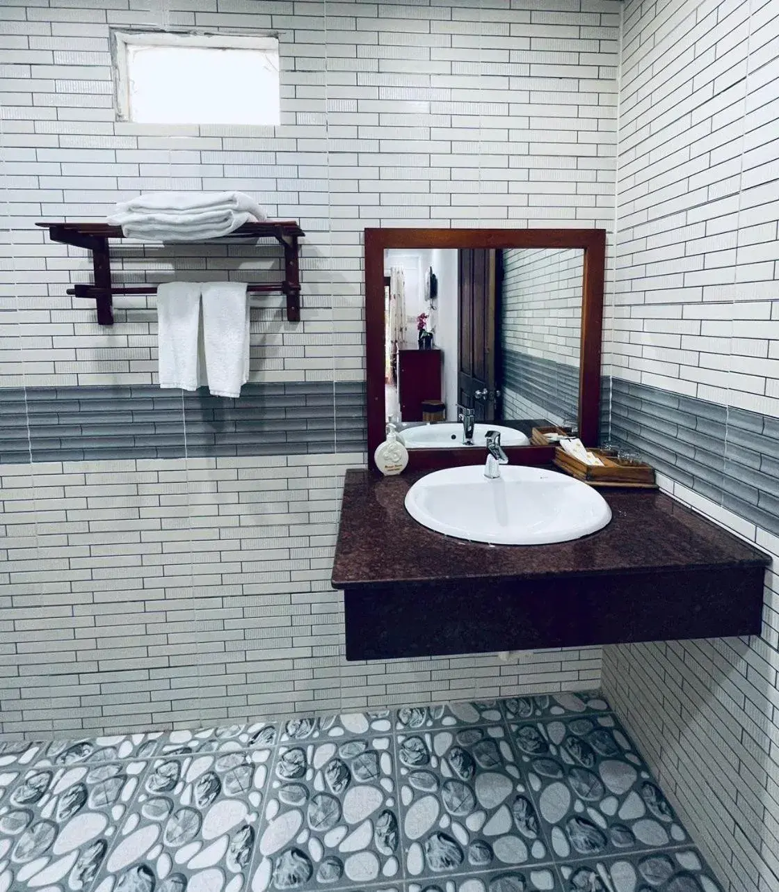Bathroom in Orange Resort