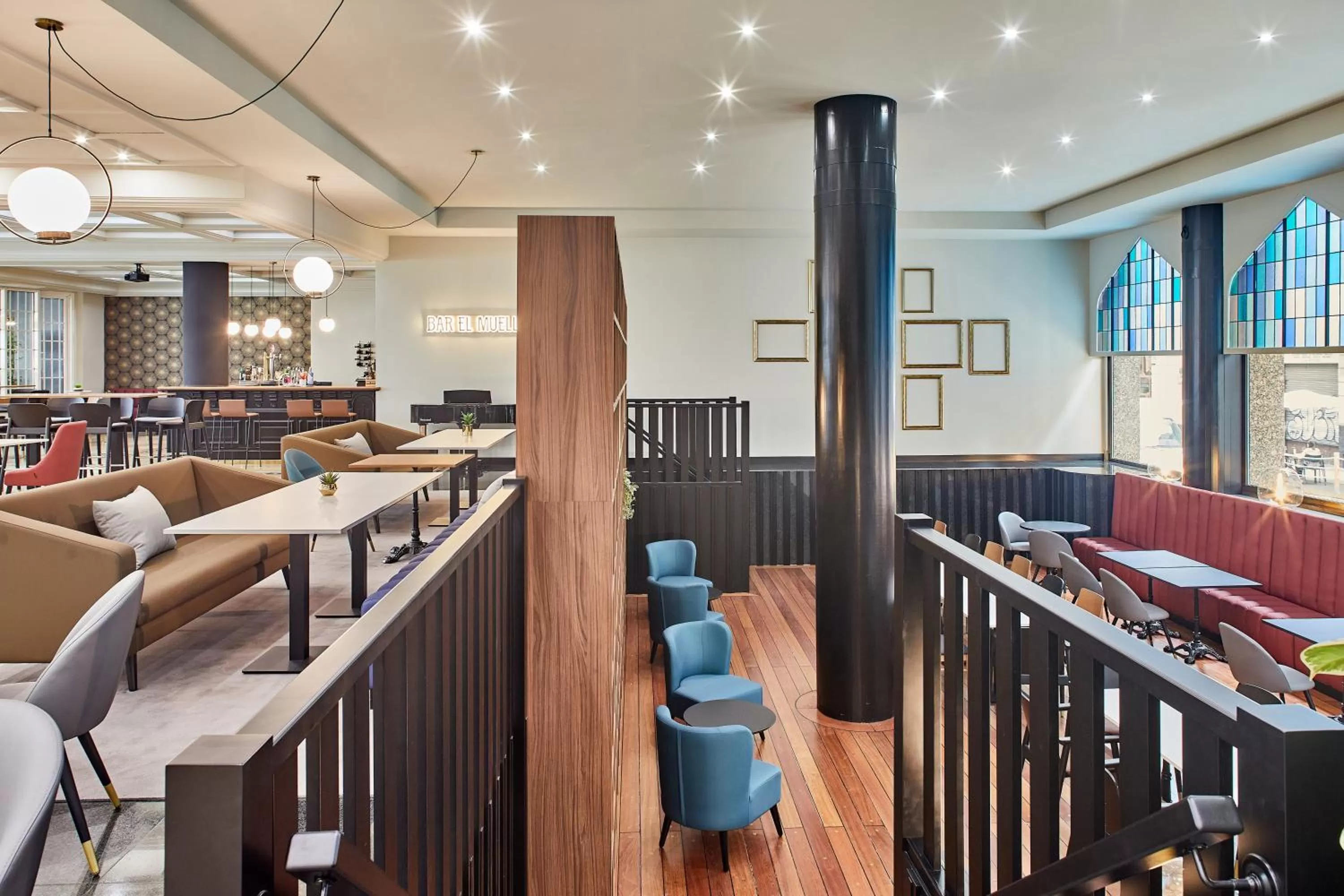 Patio in Hotel Silken Indautxu