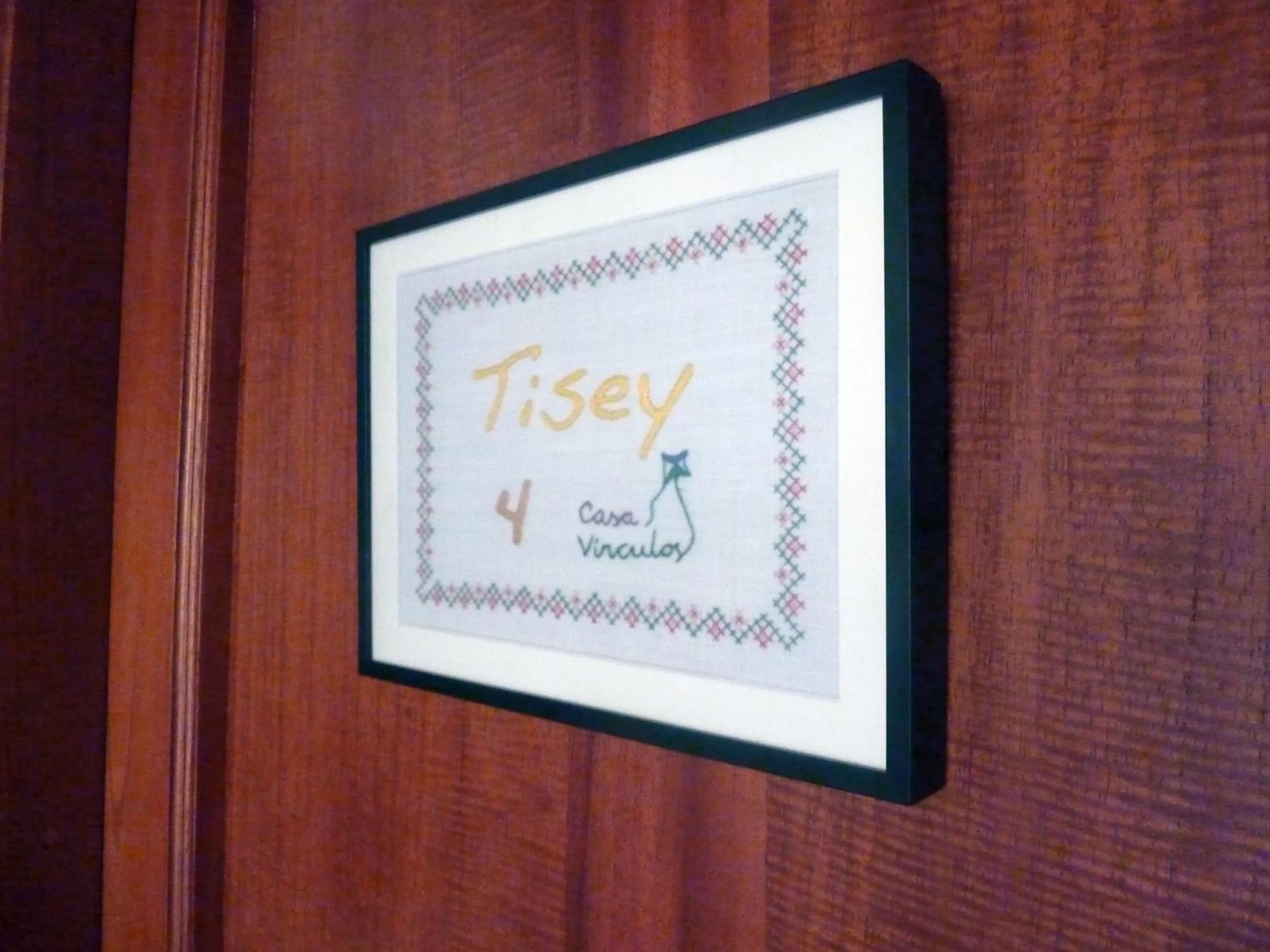 Decorative detail in Hotel Casa Vínculos