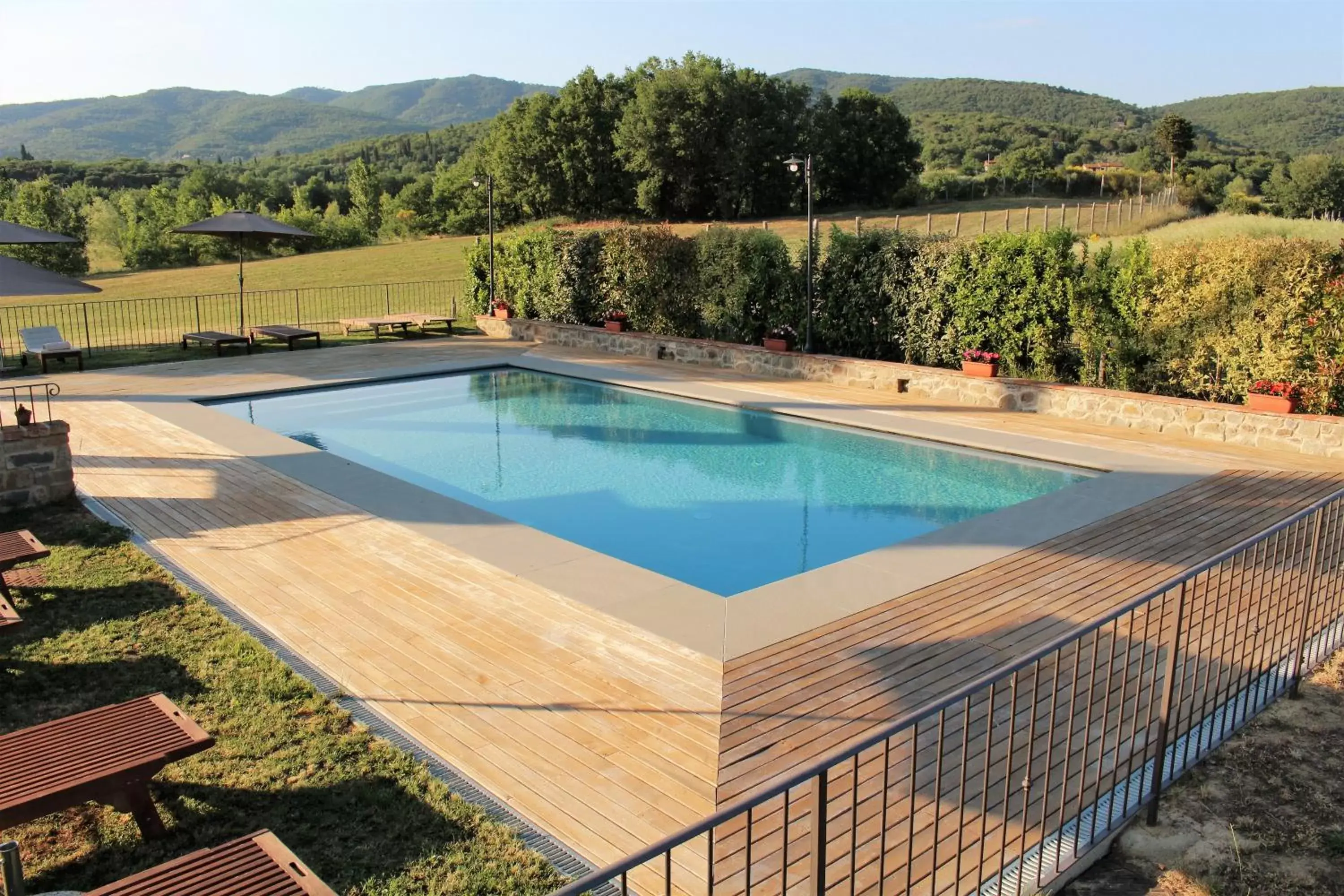 Pool view, Swimming Pool in Podere San Pietro Resort