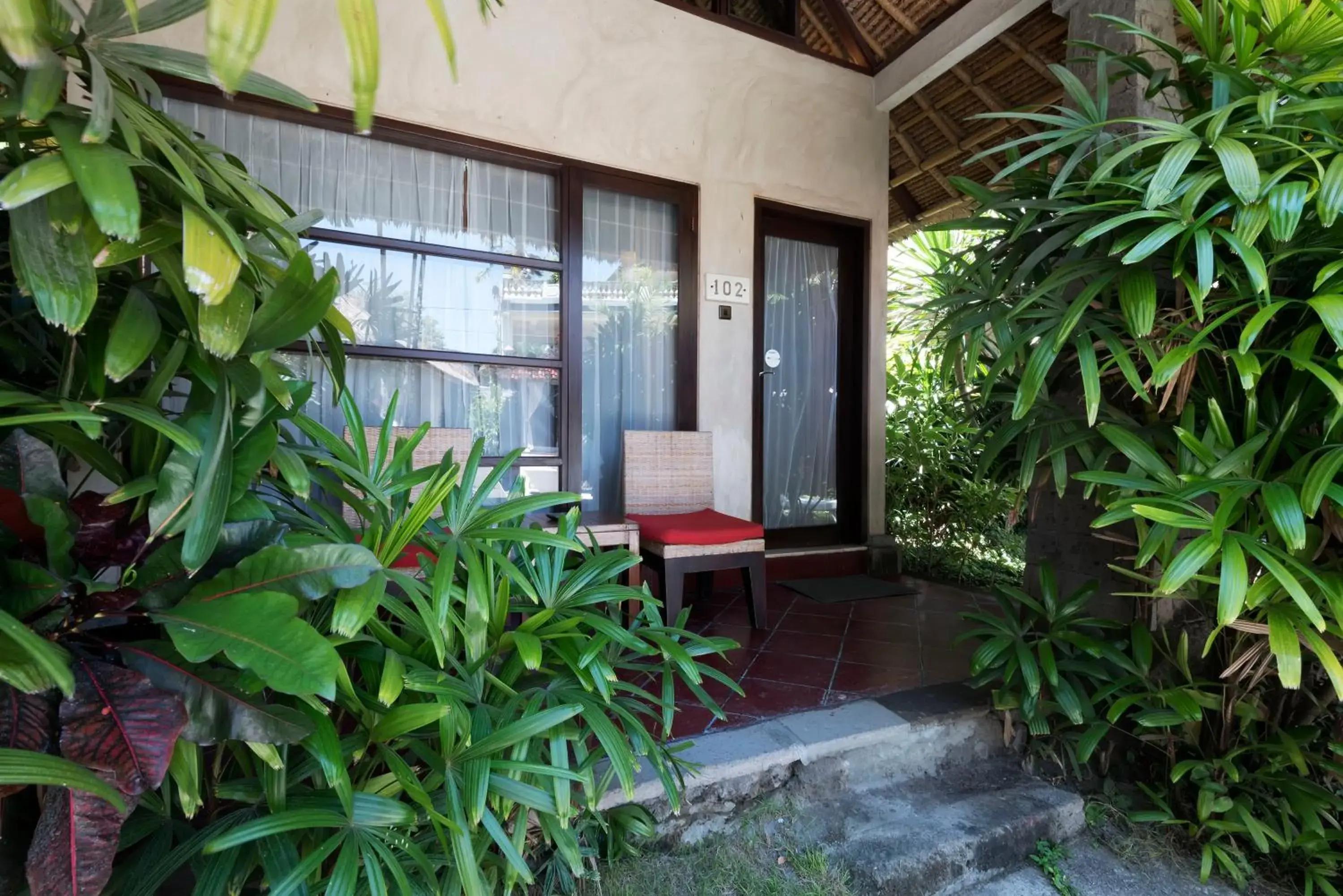 Balcony/Terrace in Villa Puri Ayu