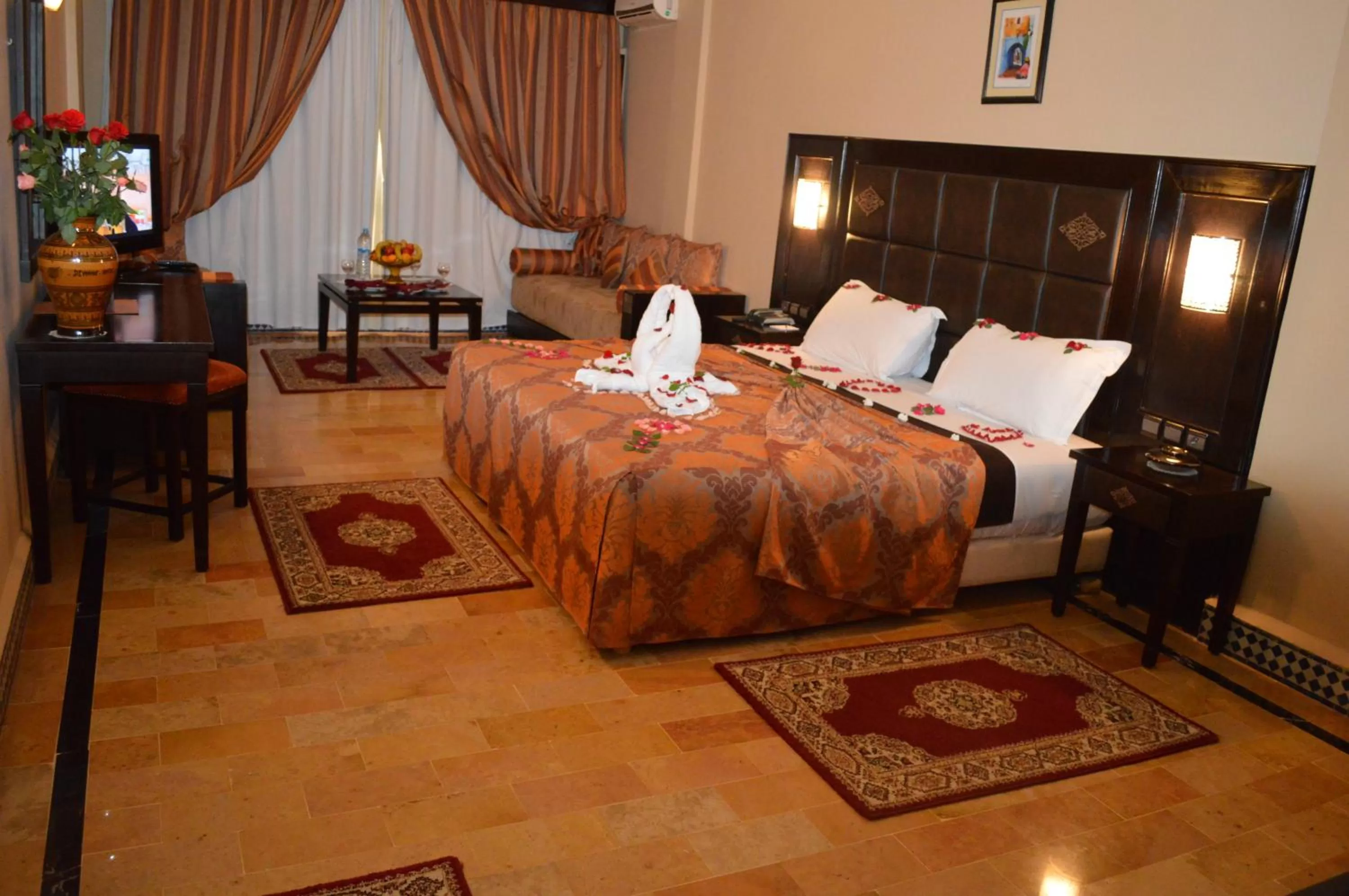 Photo of the whole room, Bed in Diwane Hotel & Spa Marrakech