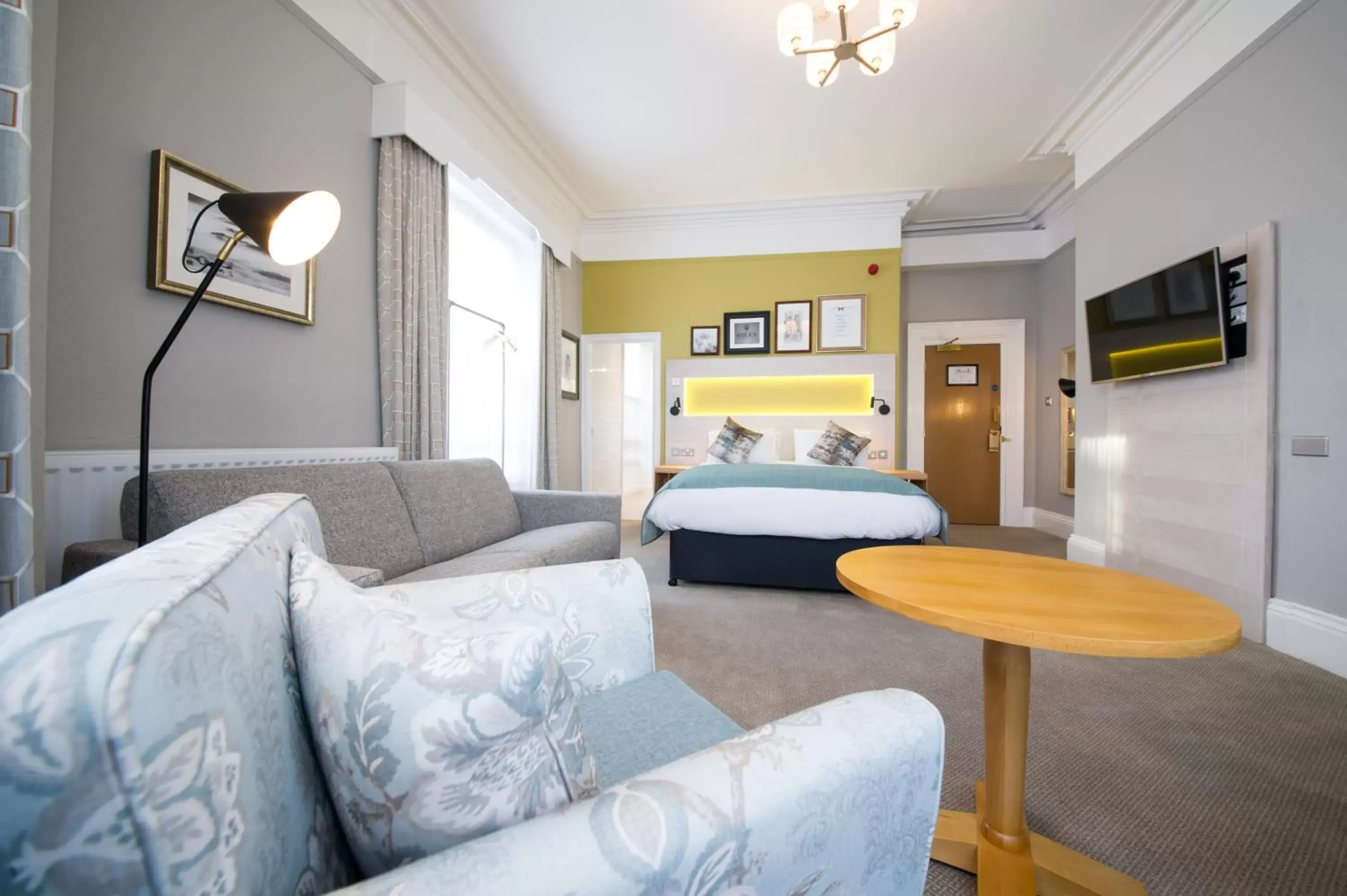 Bed, Seating Area in The Calverley Arms by Innkeeper's Collection