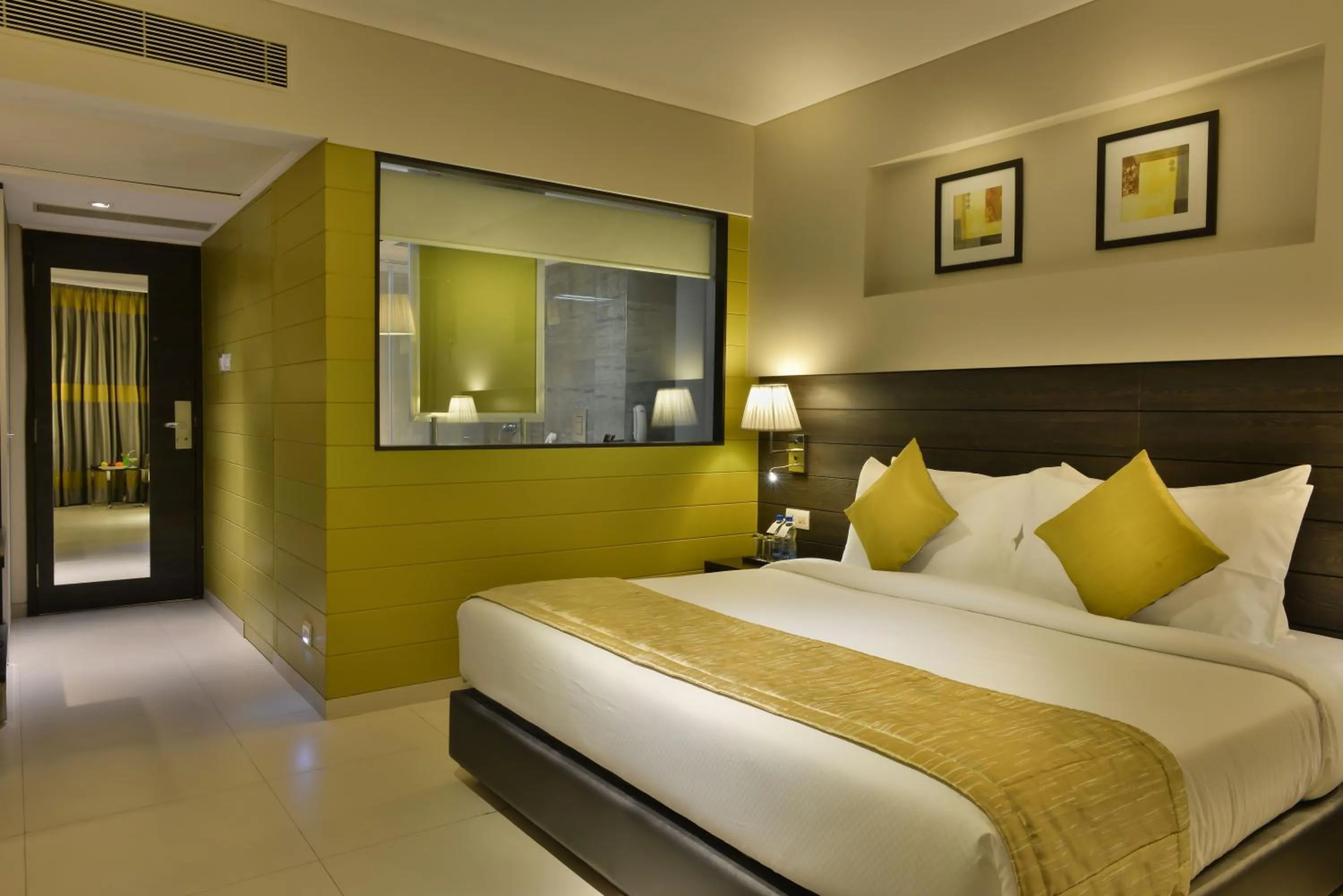 Bedroom, Bed in The Fern Residency, Vadodara