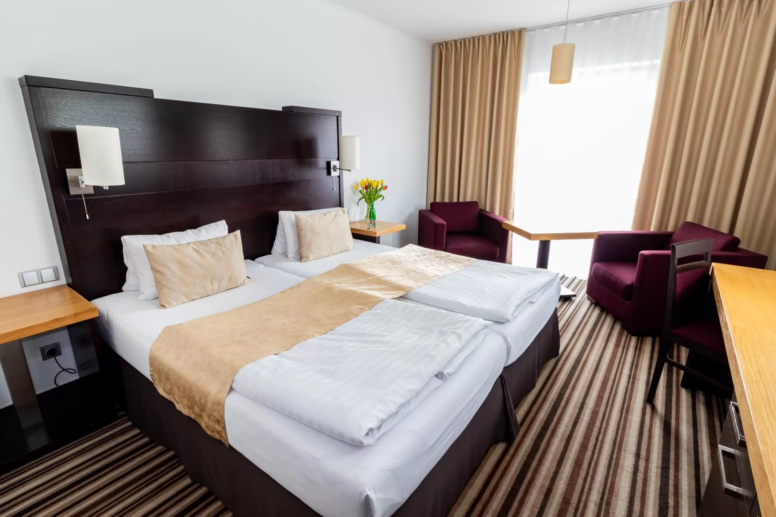 Bed in Parkhotel Plzen Congress Center