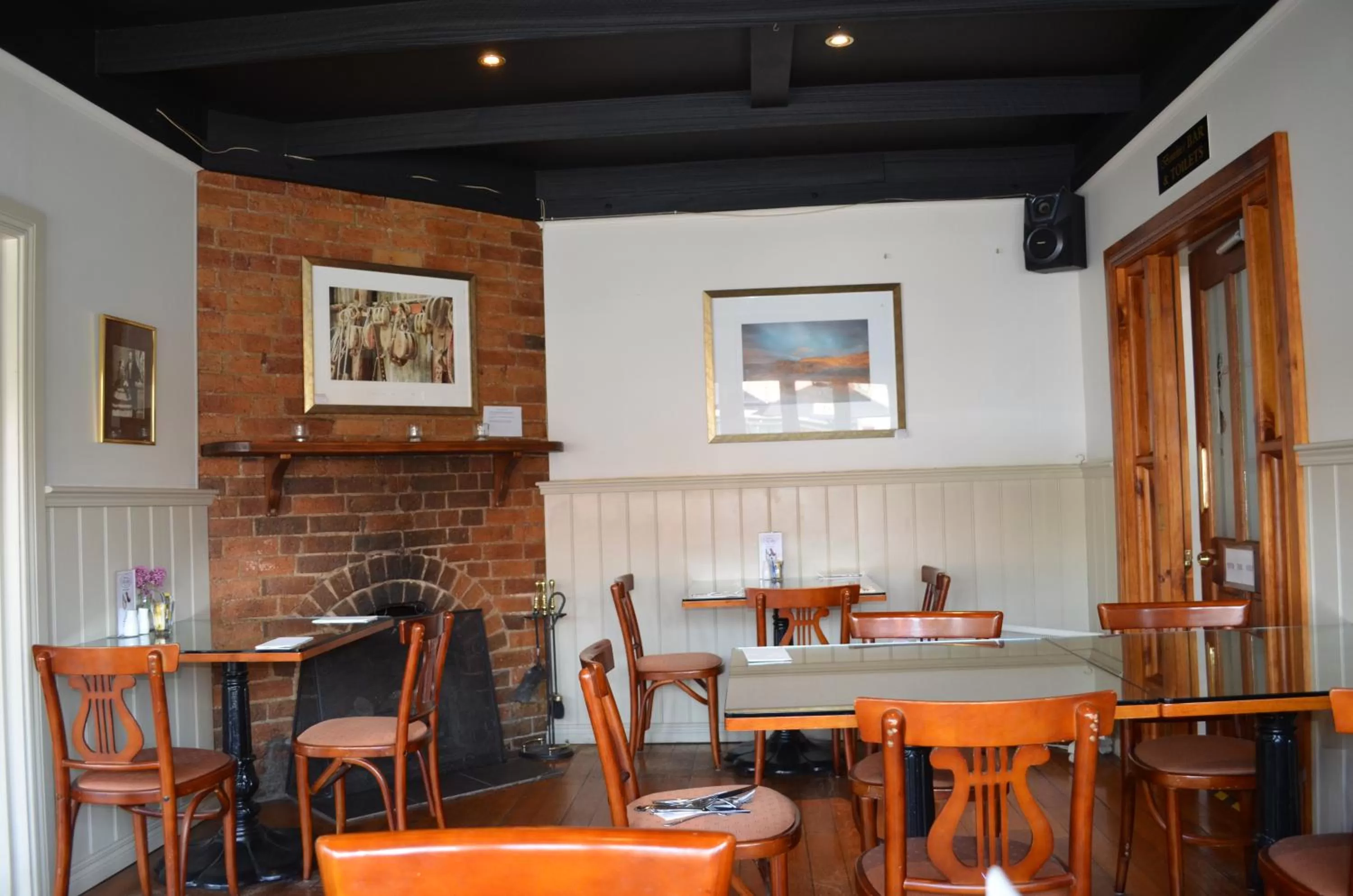 On site in The Empire Hotel Deloraine