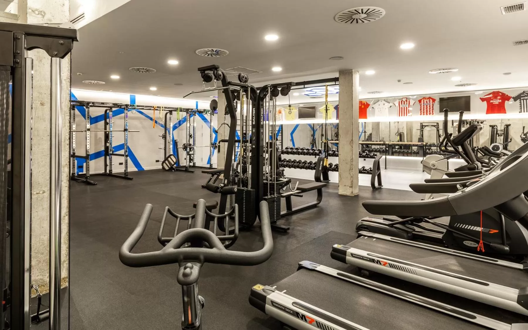 Fitness centre/facilities in Parador de El Saler