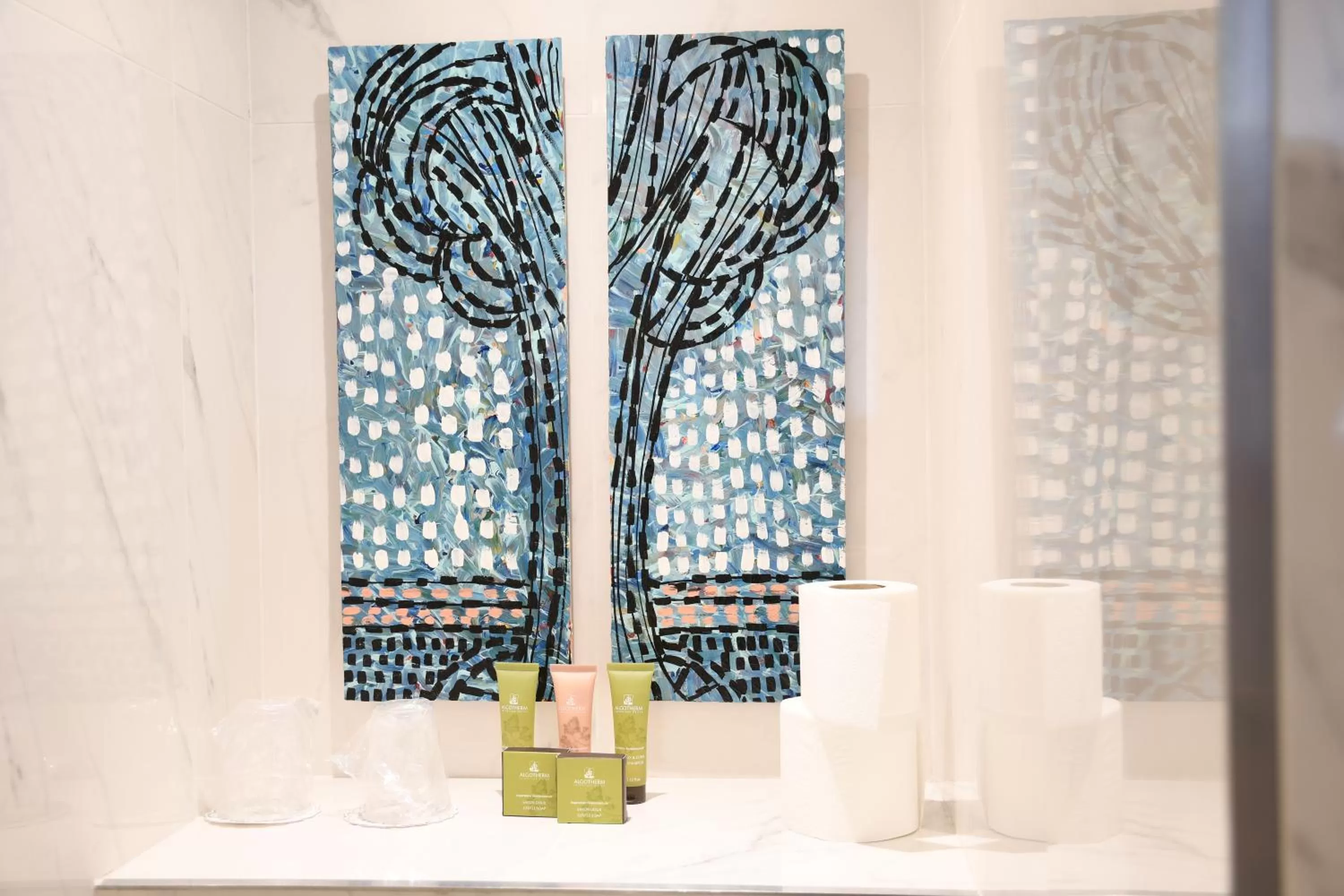 Decorative detail in Hotel Aida Opera