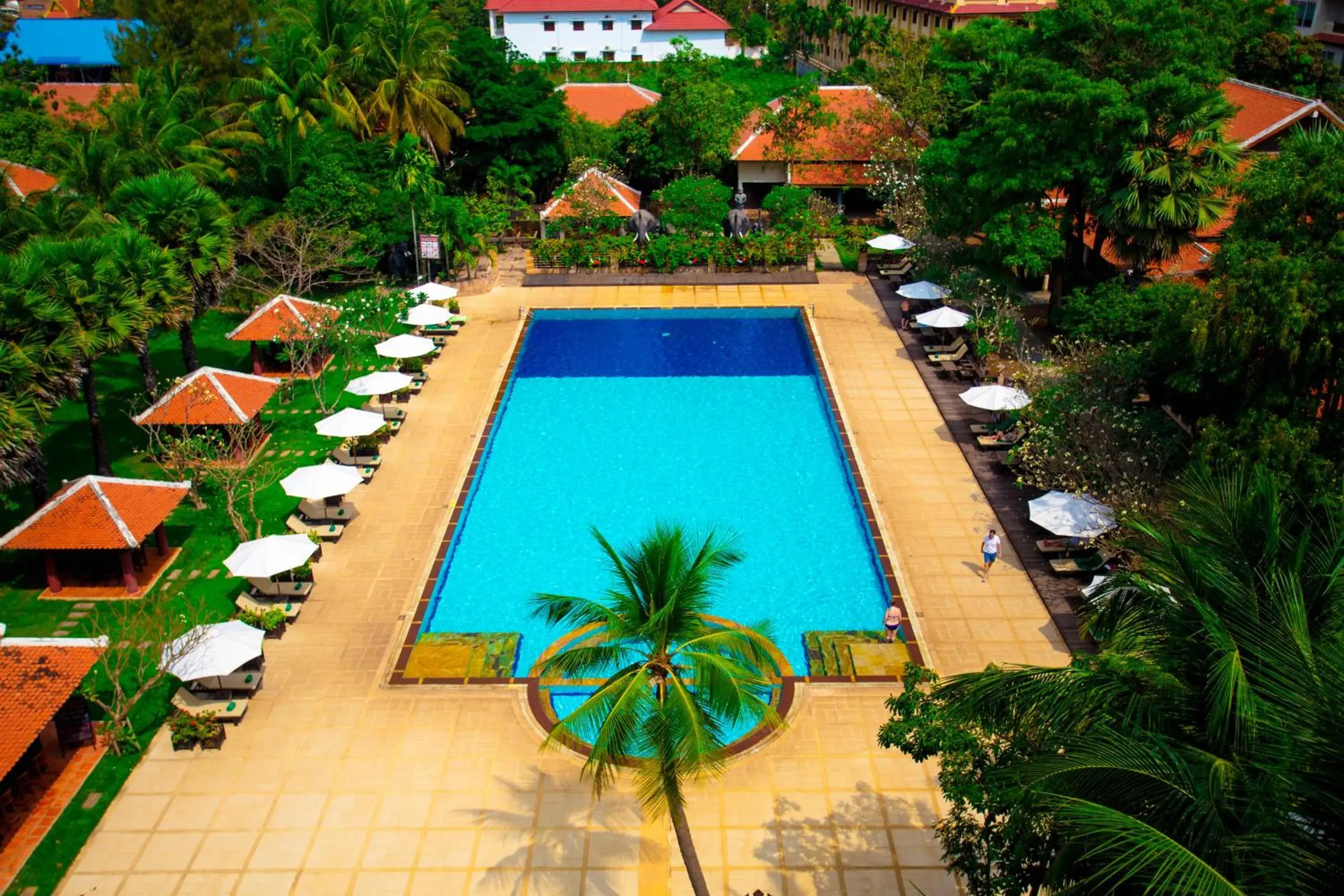 Swimming pool, Pool View in Royal Angkor Resort & Spa