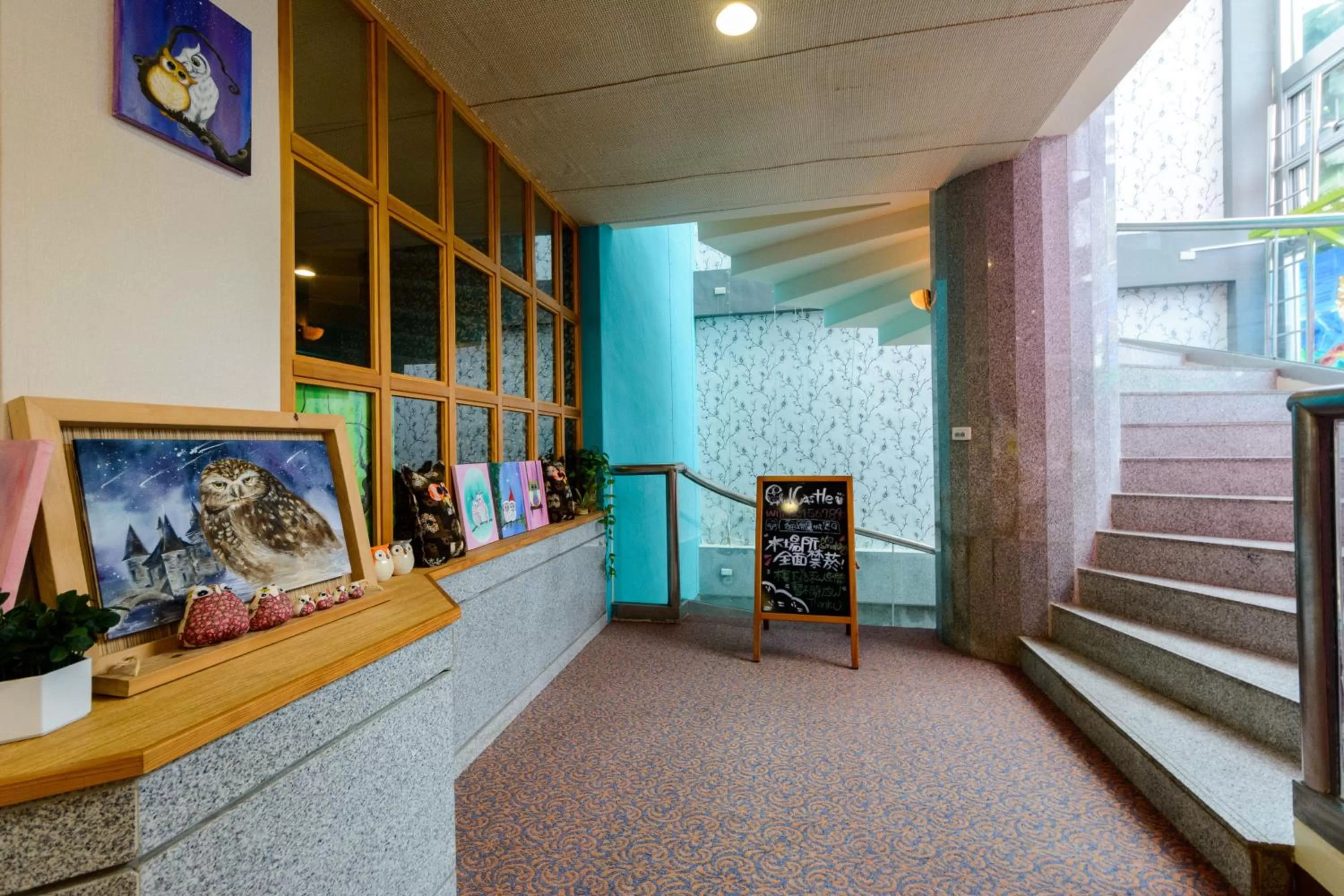 On site in Owl Castle