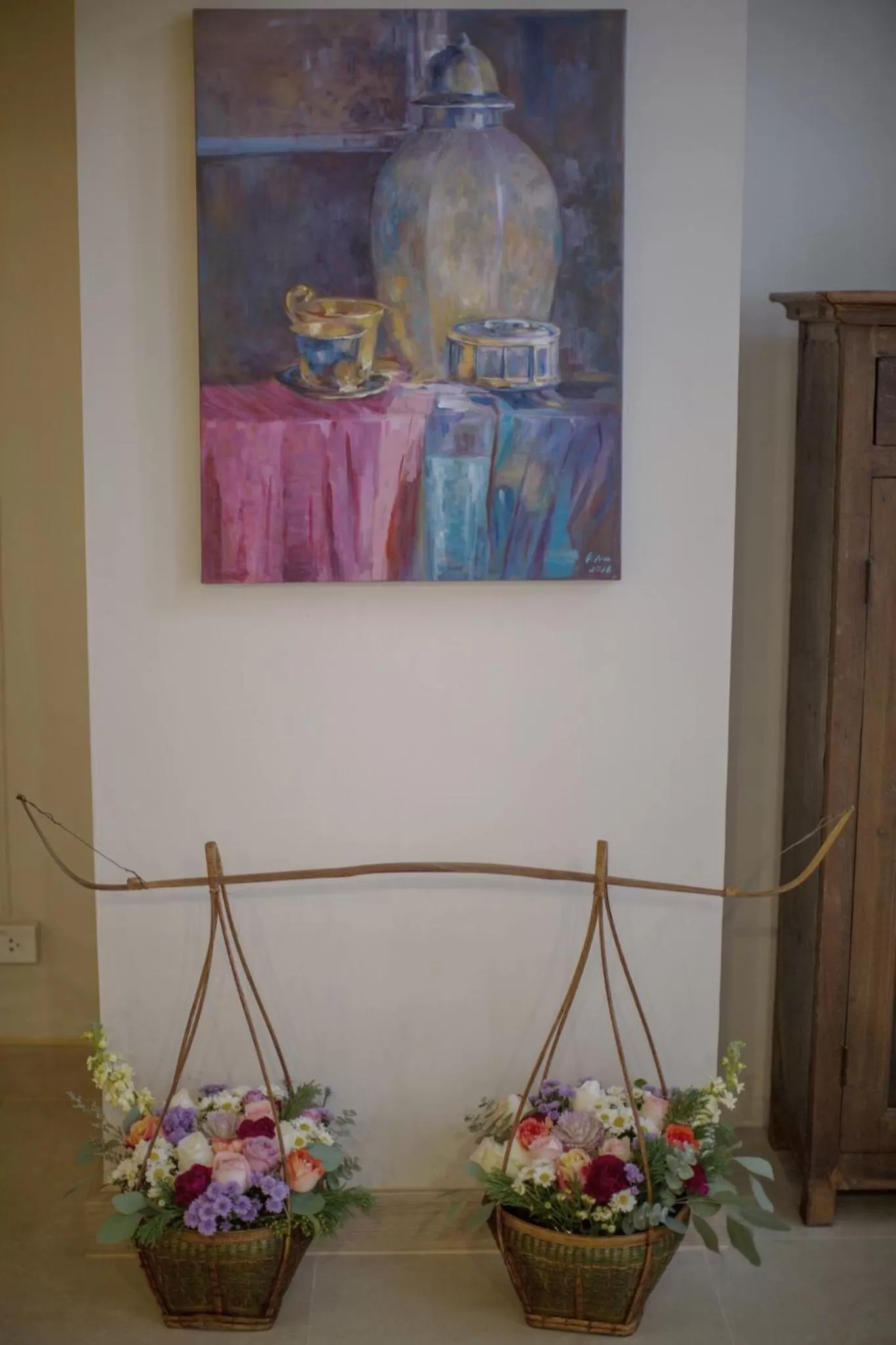 Decorative detail in Vera Nidhra - Self check-in after 6pm