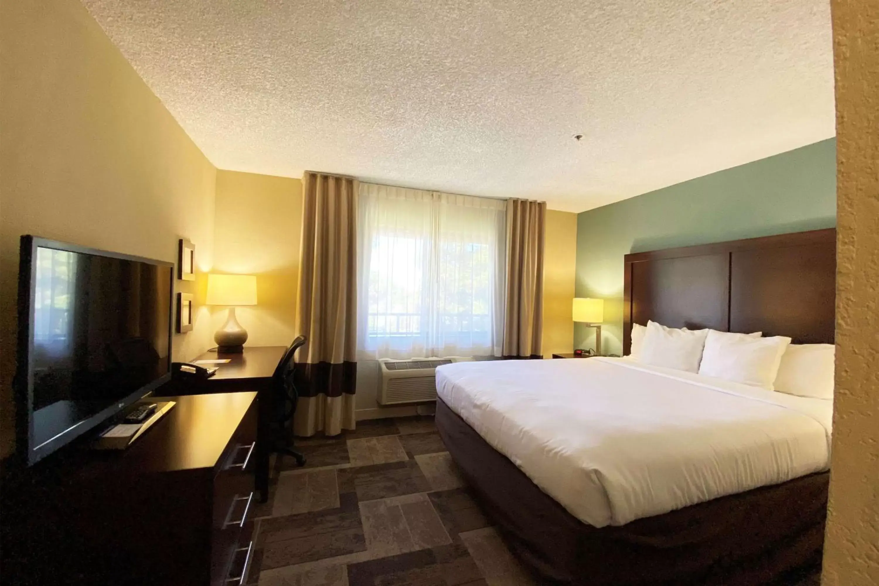 Photo of the whole room in Wyndham Garden Newark Fremont Silicon Valley