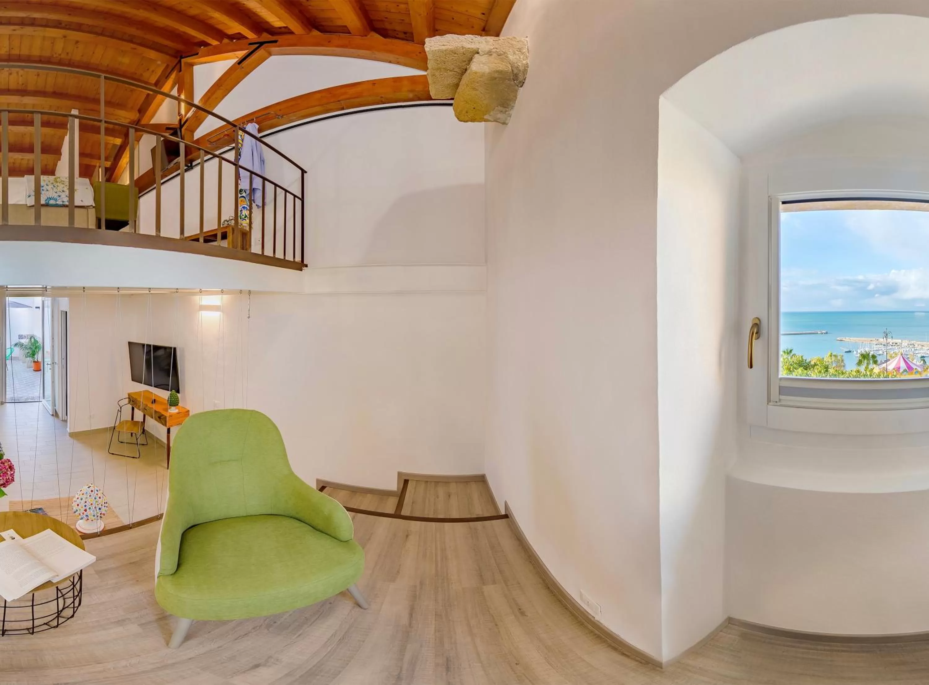 Bed in Le Maestranze Deluxe Rooms