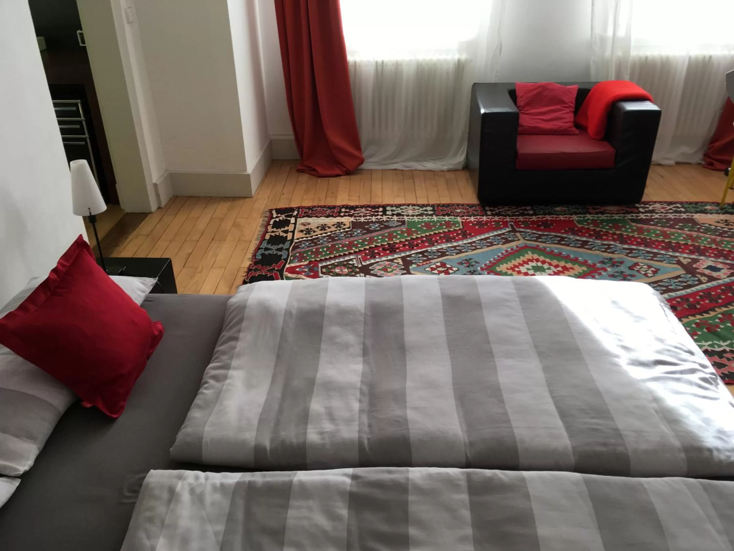 Bed in Nickhof B&B Resort