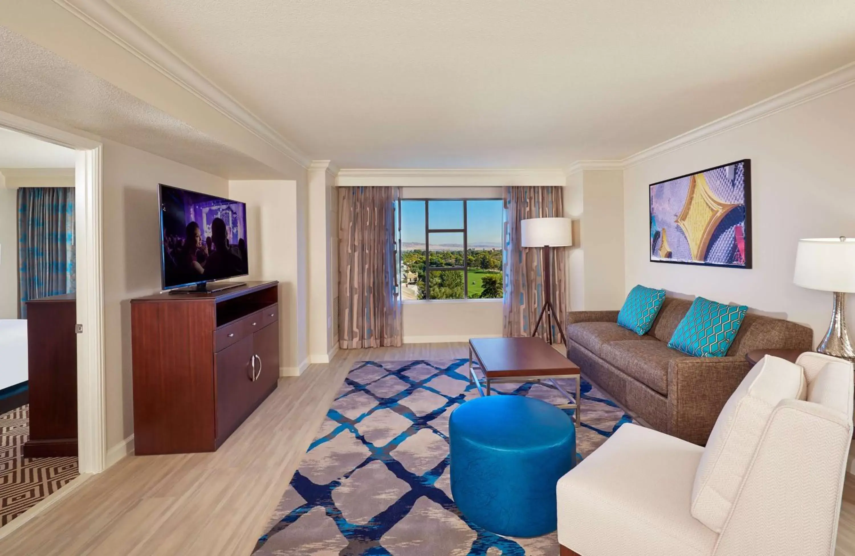 Living room, Seating Area in Hilton Grand Vacations Club Paradise Las Vegas