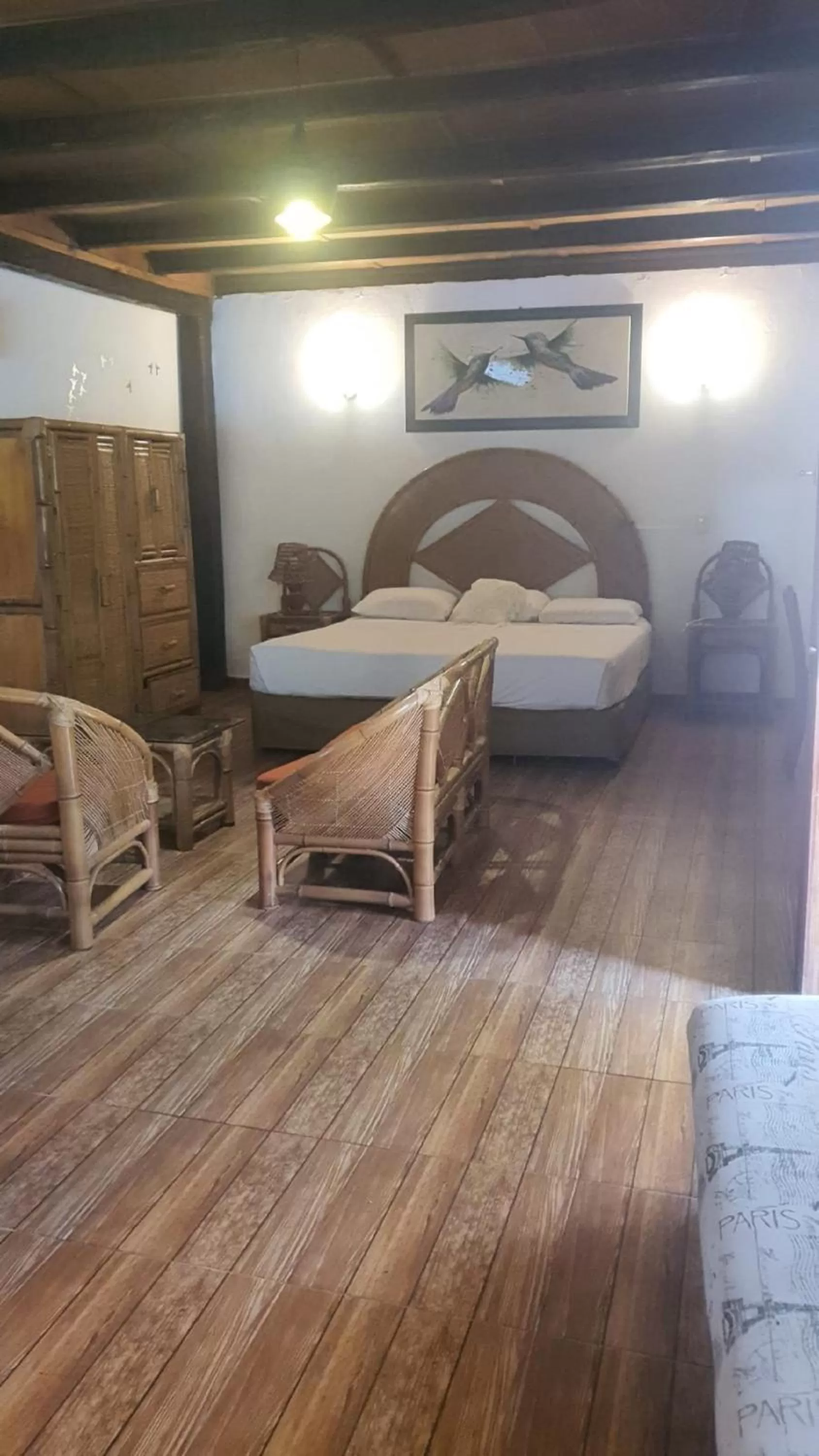 Bed in Cabañas Colibrí