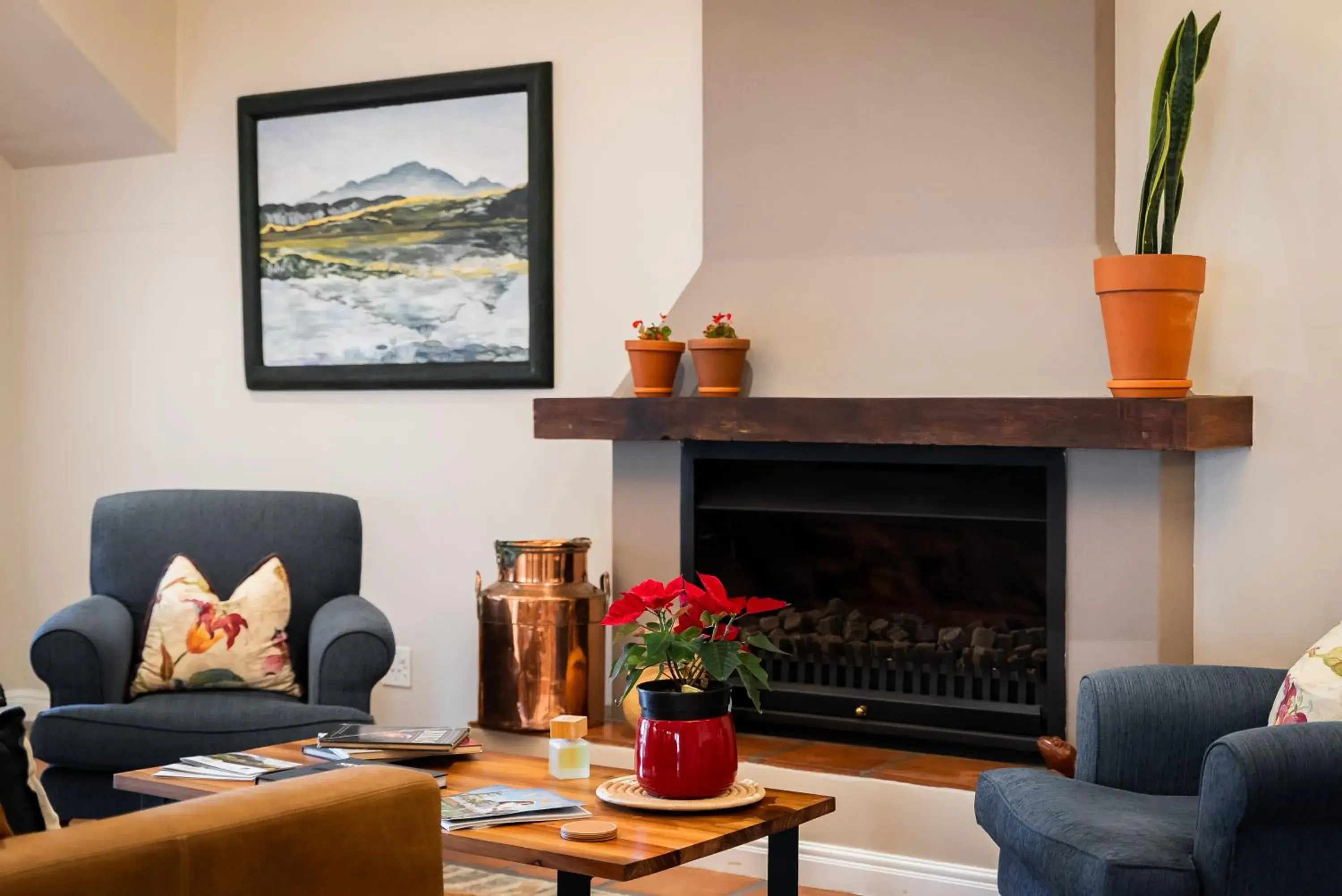 Living room, Seating Area in Eikendal Lodge