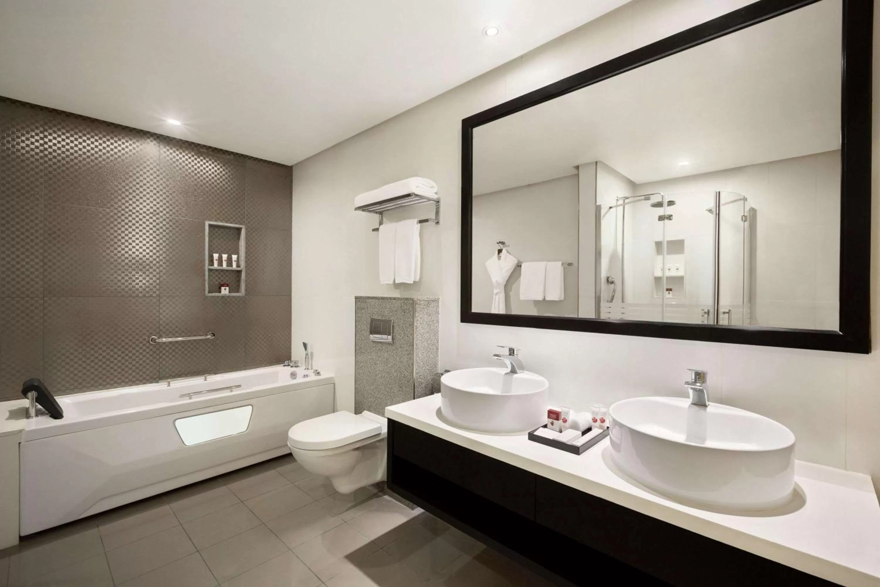 Bathroom in Wyndham Garden Manama