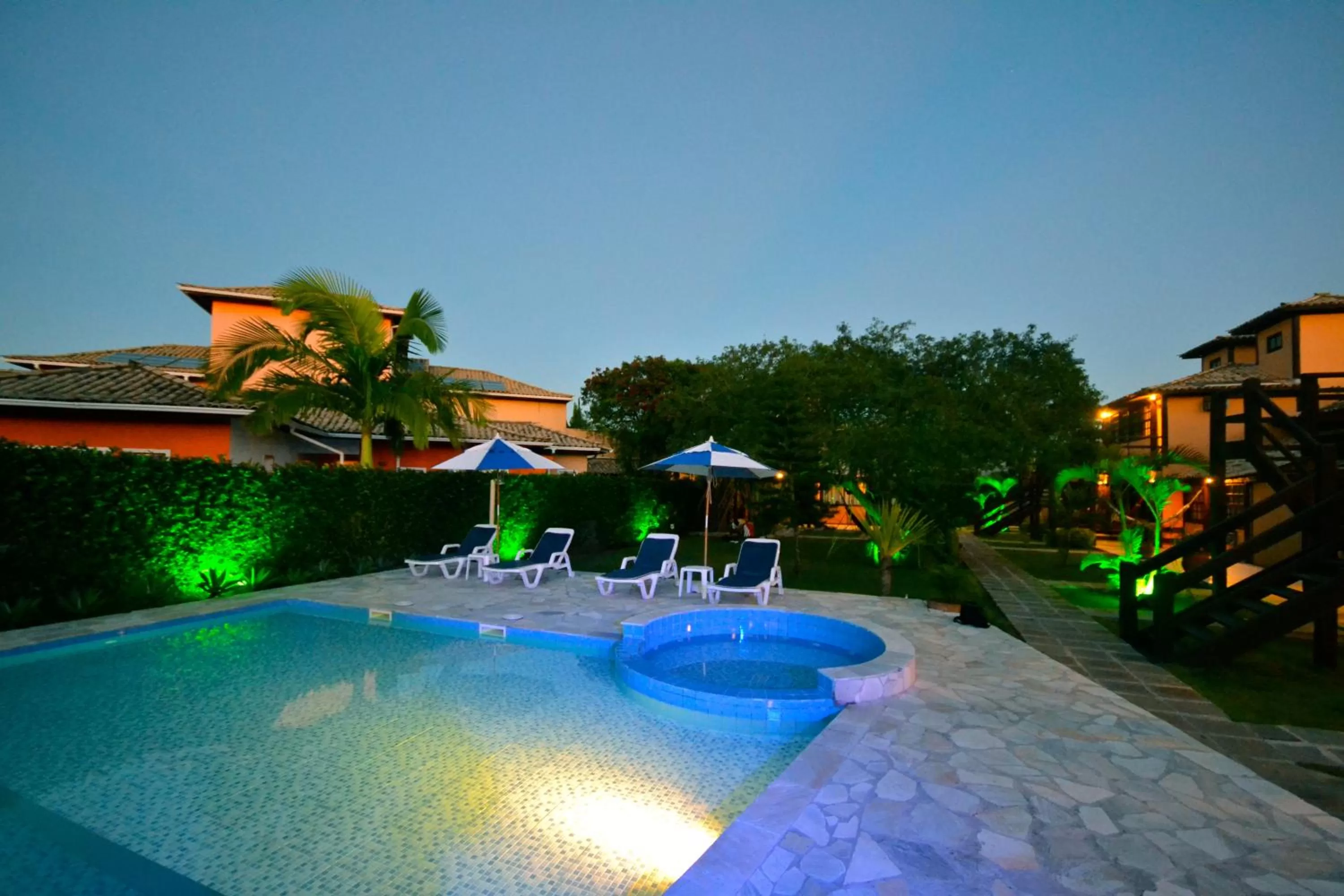 Swimming pool in Pousada Da Ferradura