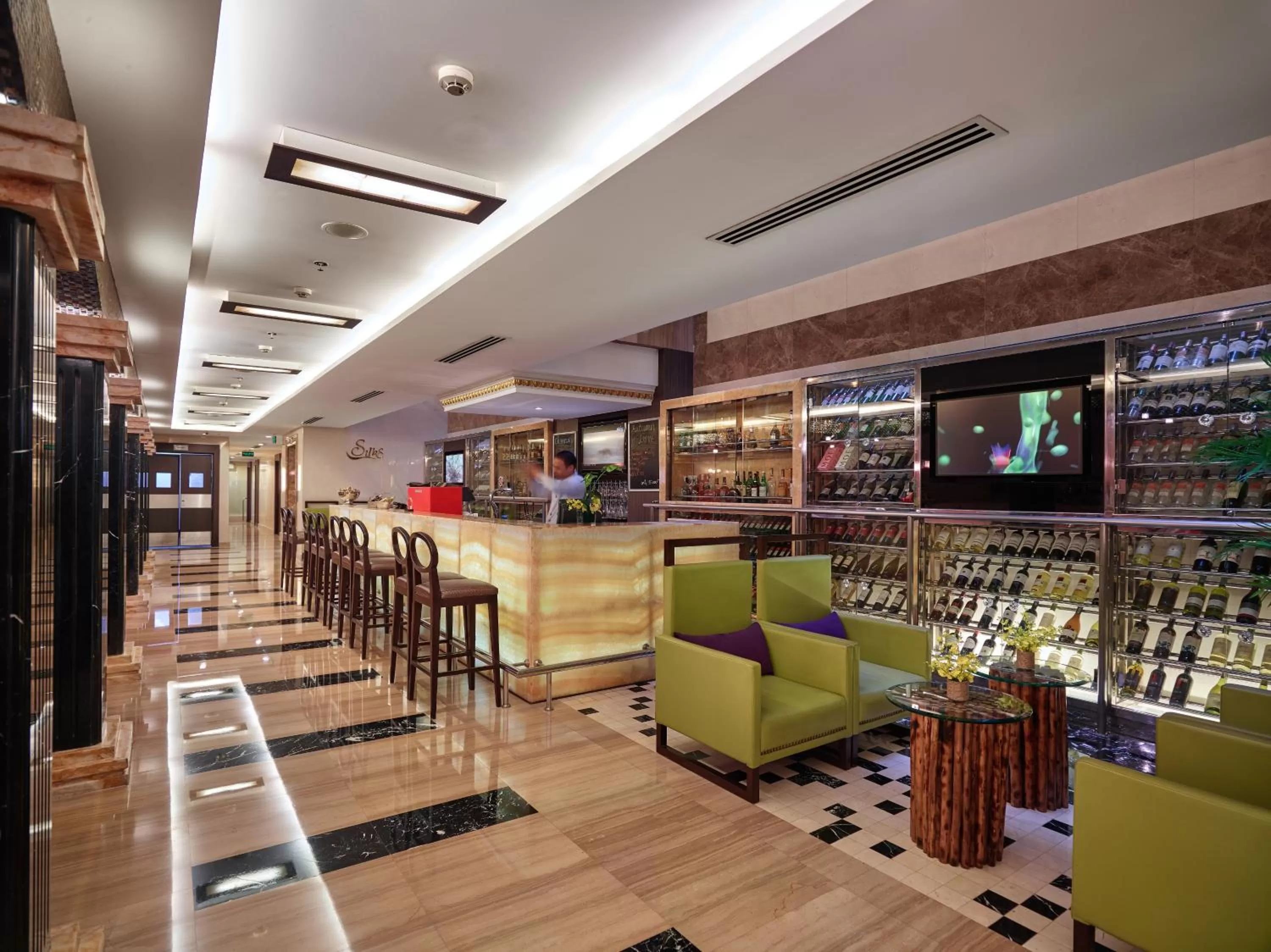 Lounge or bar in Silk Path Hotel Hanoi