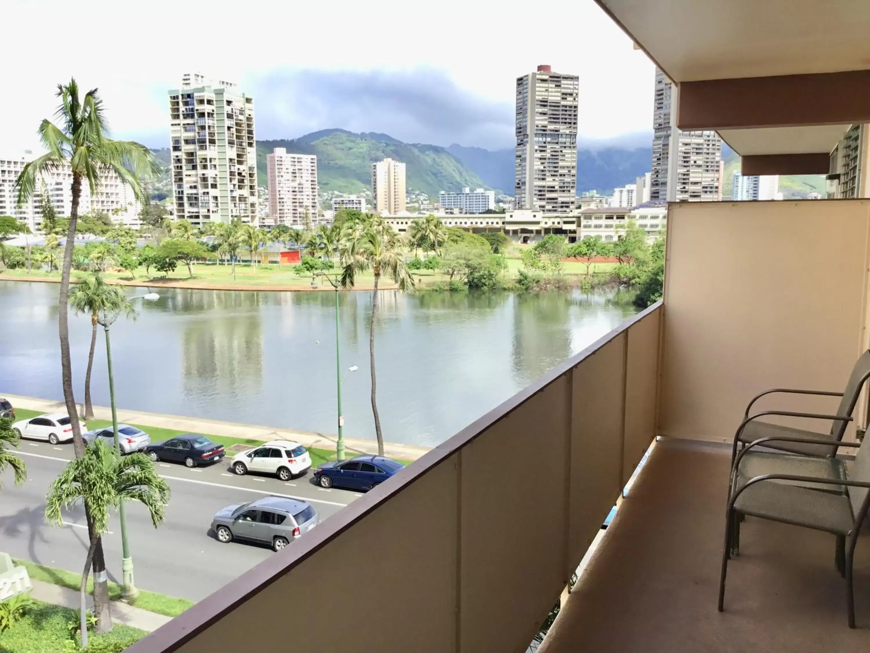 Balcony/Terrace in Holiday Surf Hotel (with full kitchen)