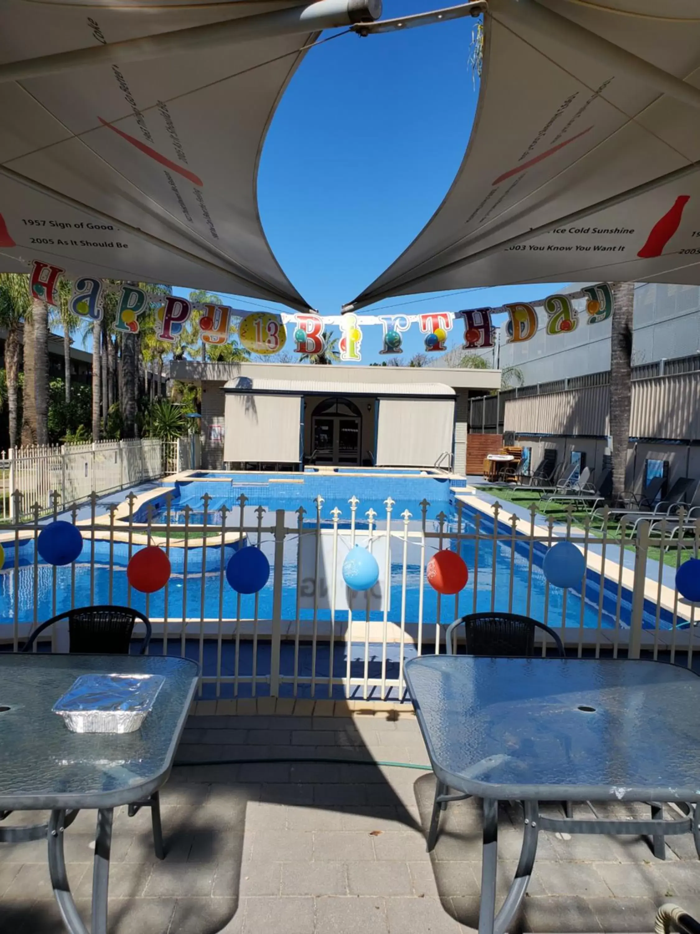 Swimming Pool in Sandors Motor Inn