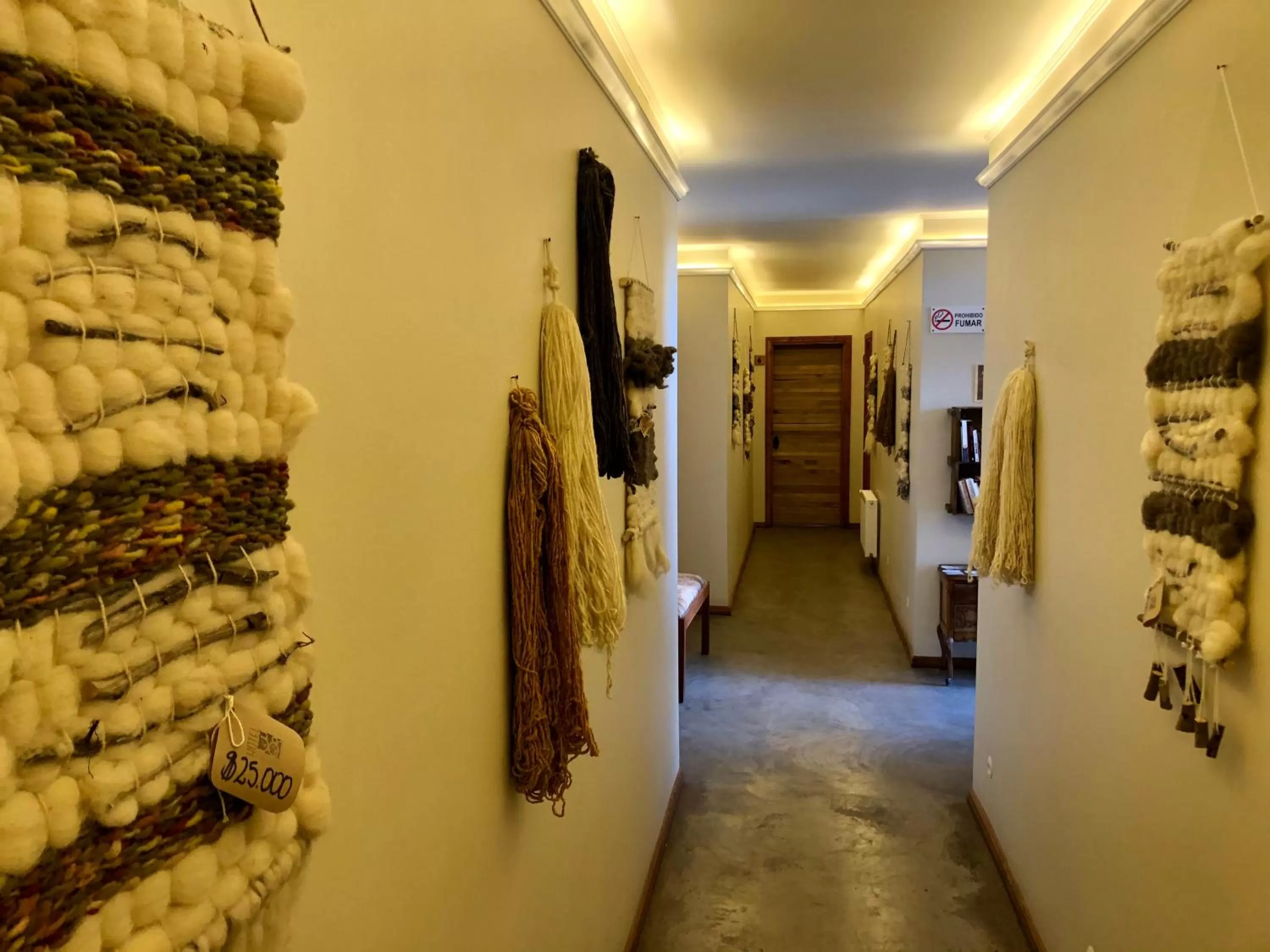 Decorative detail in Hotel 381 Panguipulli