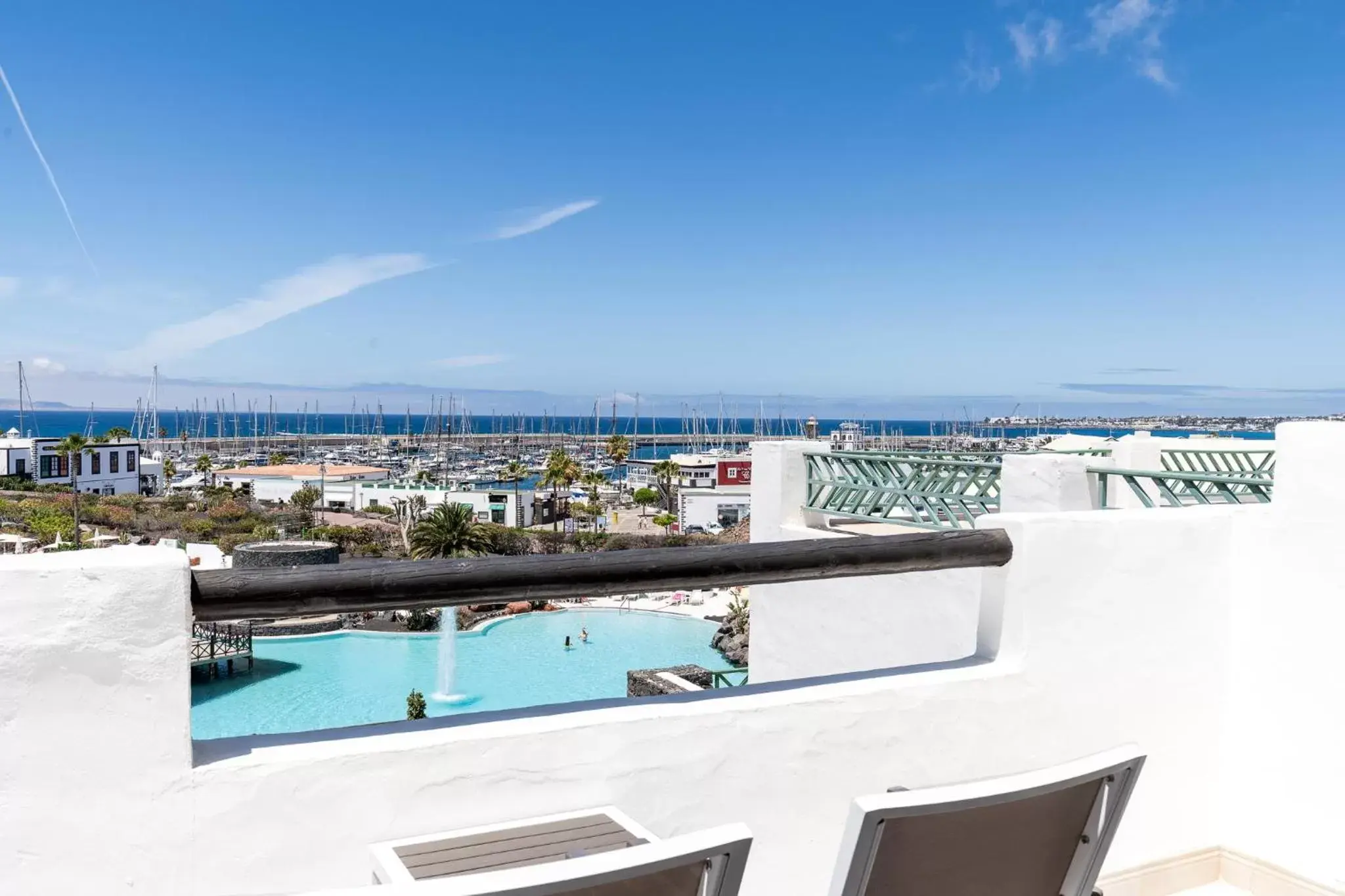 Sea view, Pool View in Hotel LIVVO Volcán Lanzarote