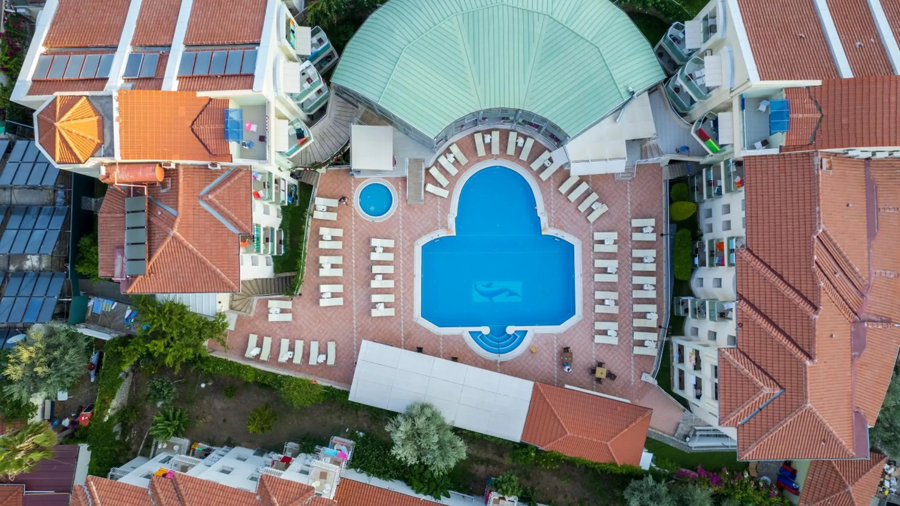 Bird's eye view, Bird's-eye View in Belcehan Deluxe Hotel