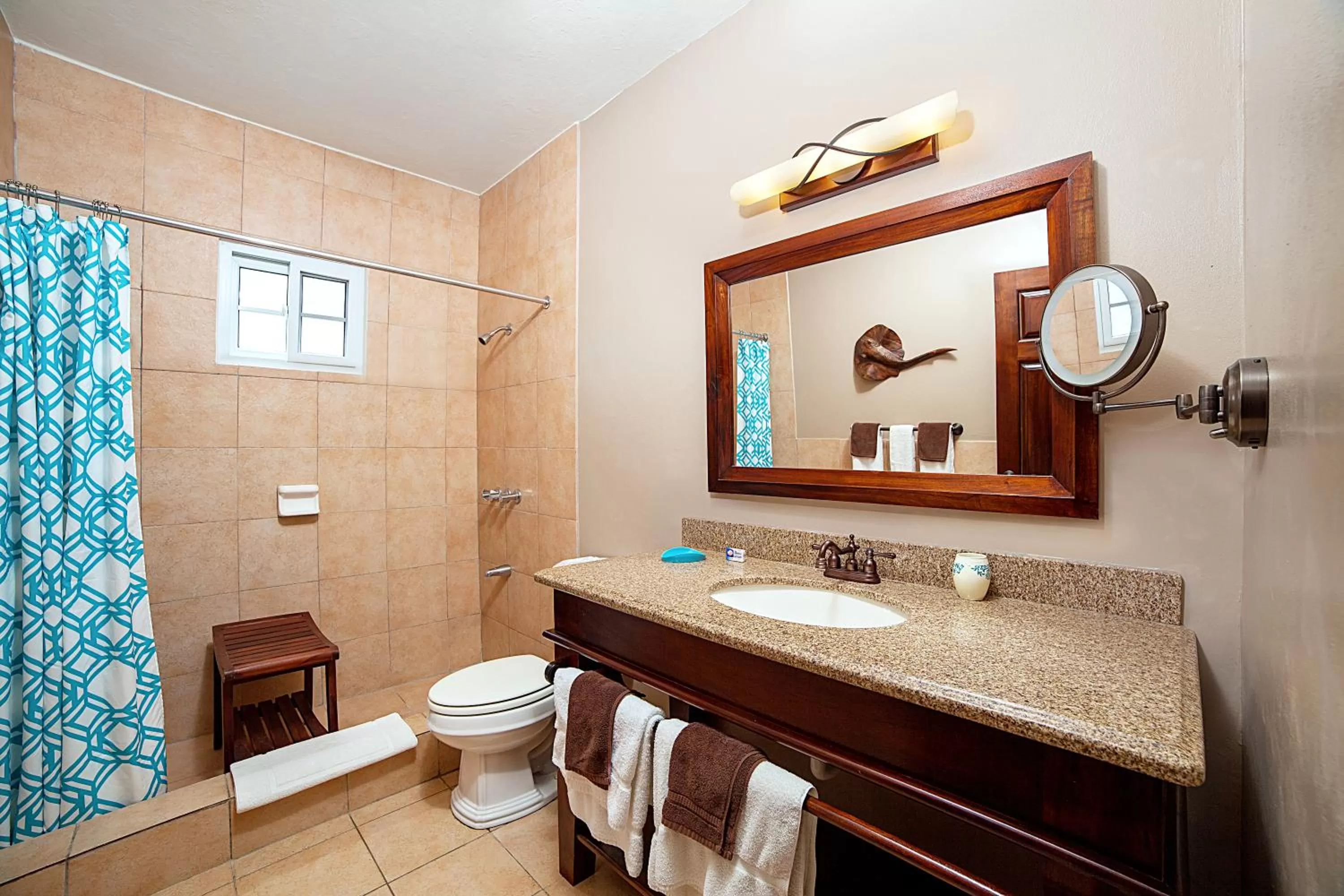 Bathroom in Beach House Condos, Negril