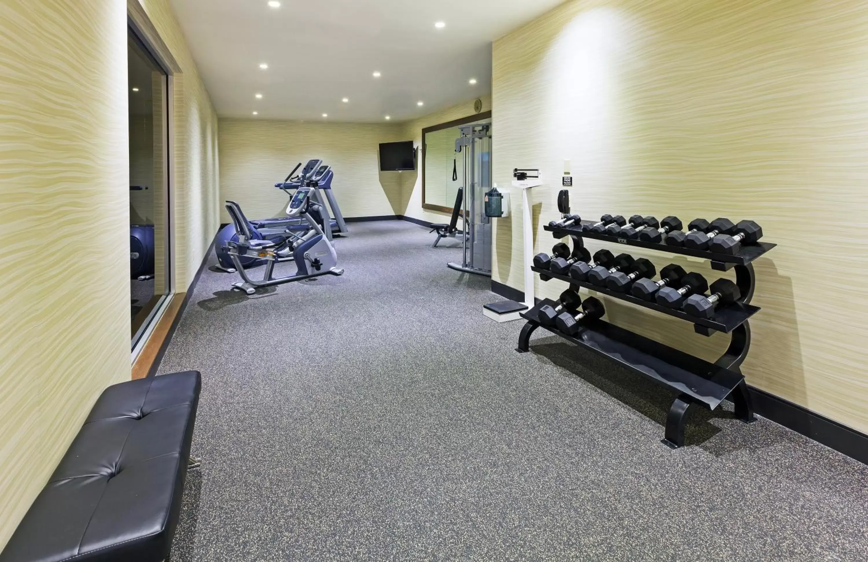 Spa and wellness centre/facilities, Fitness Center/Facilities in Holiday Inn Express Frisco Legacy Park Area, an IHG Hotel