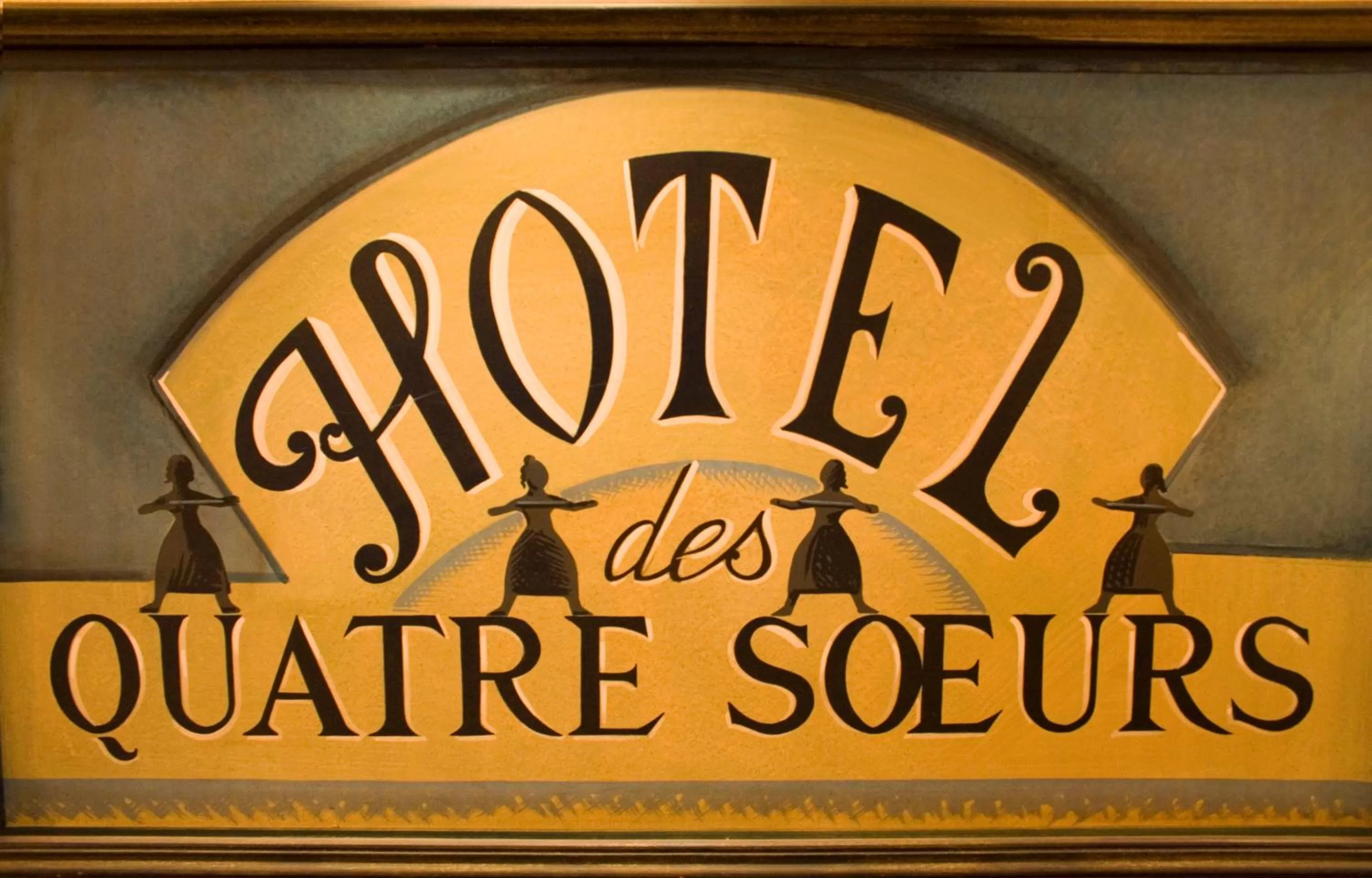 Facade/entrance in Hotel des 4 Soeurs