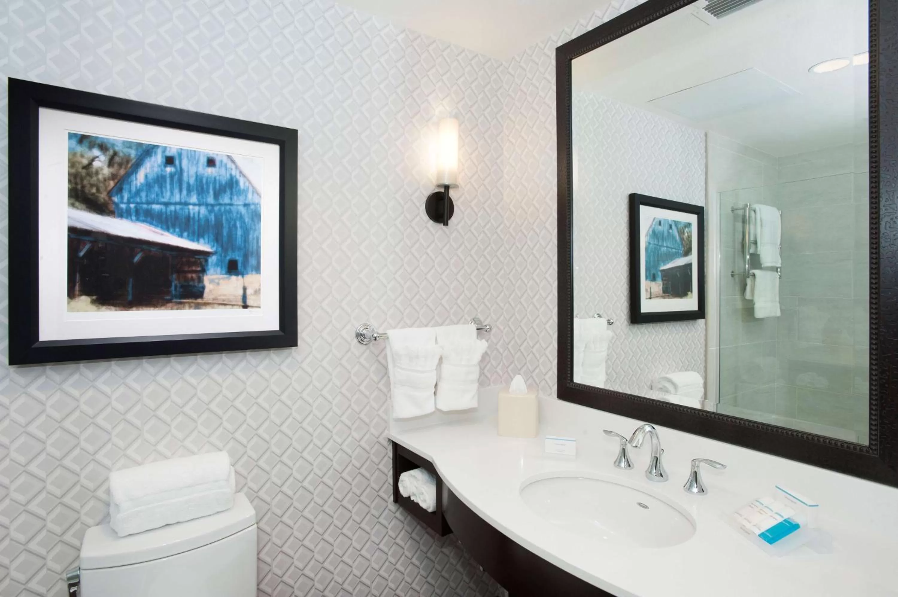 Bathroom in Hilton Garden Inn Burbank Los Angeles