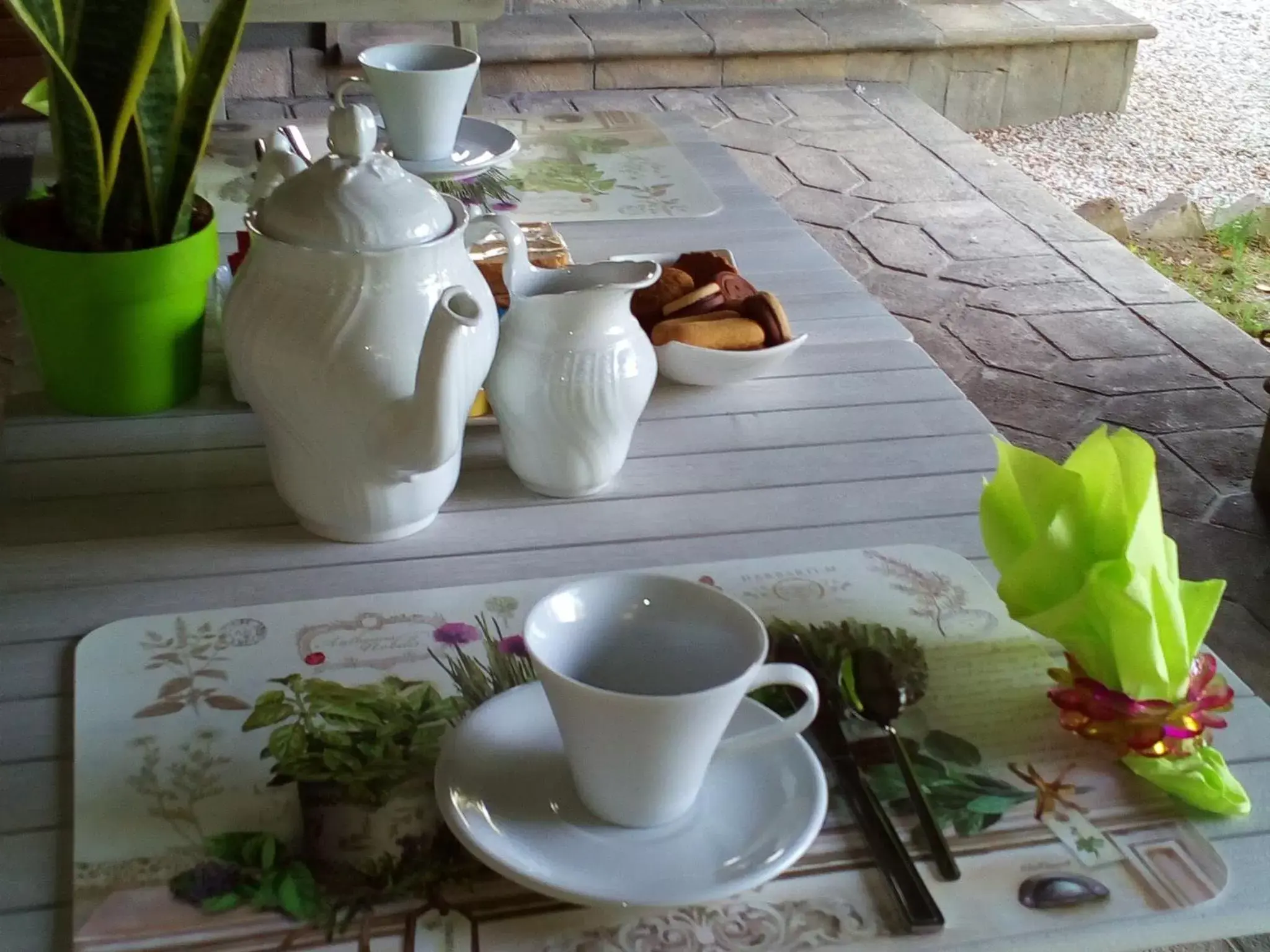 Italian breakfast in B&B Luce Riflessa