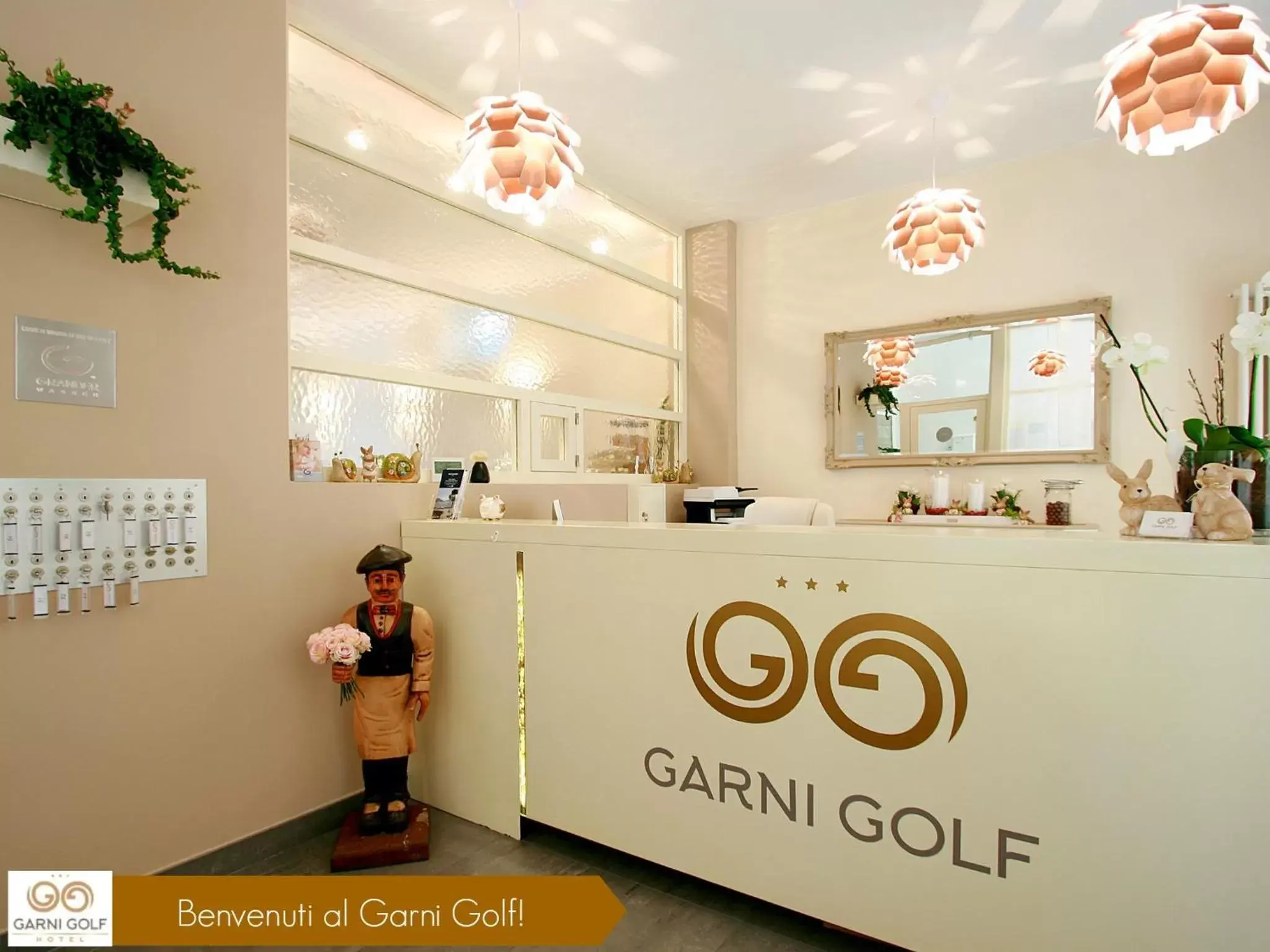 Lobby or reception, Lobby/Reception in Hotel Garni Golf