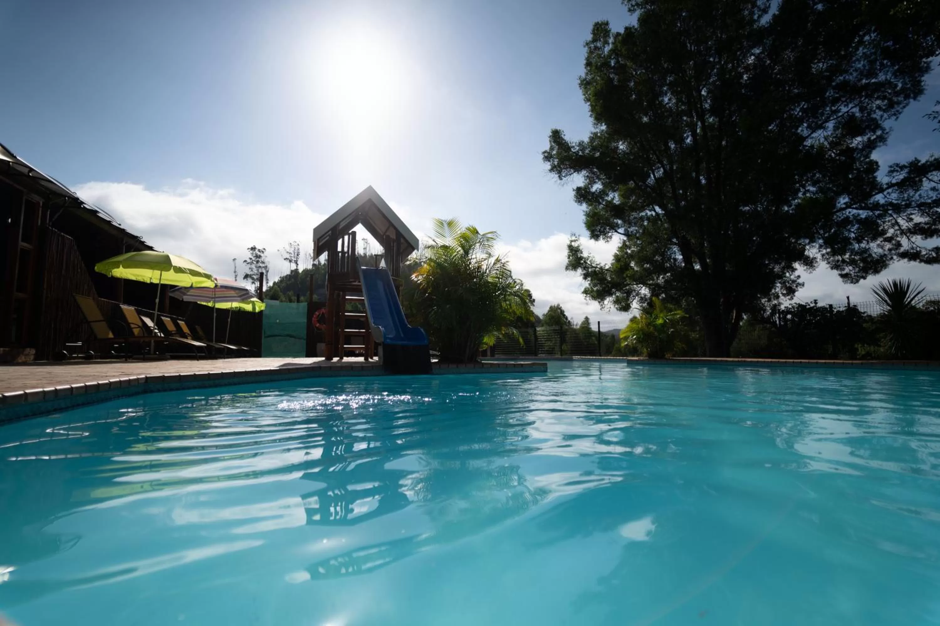 Swimming pool in Gooderson Knysna Chalets