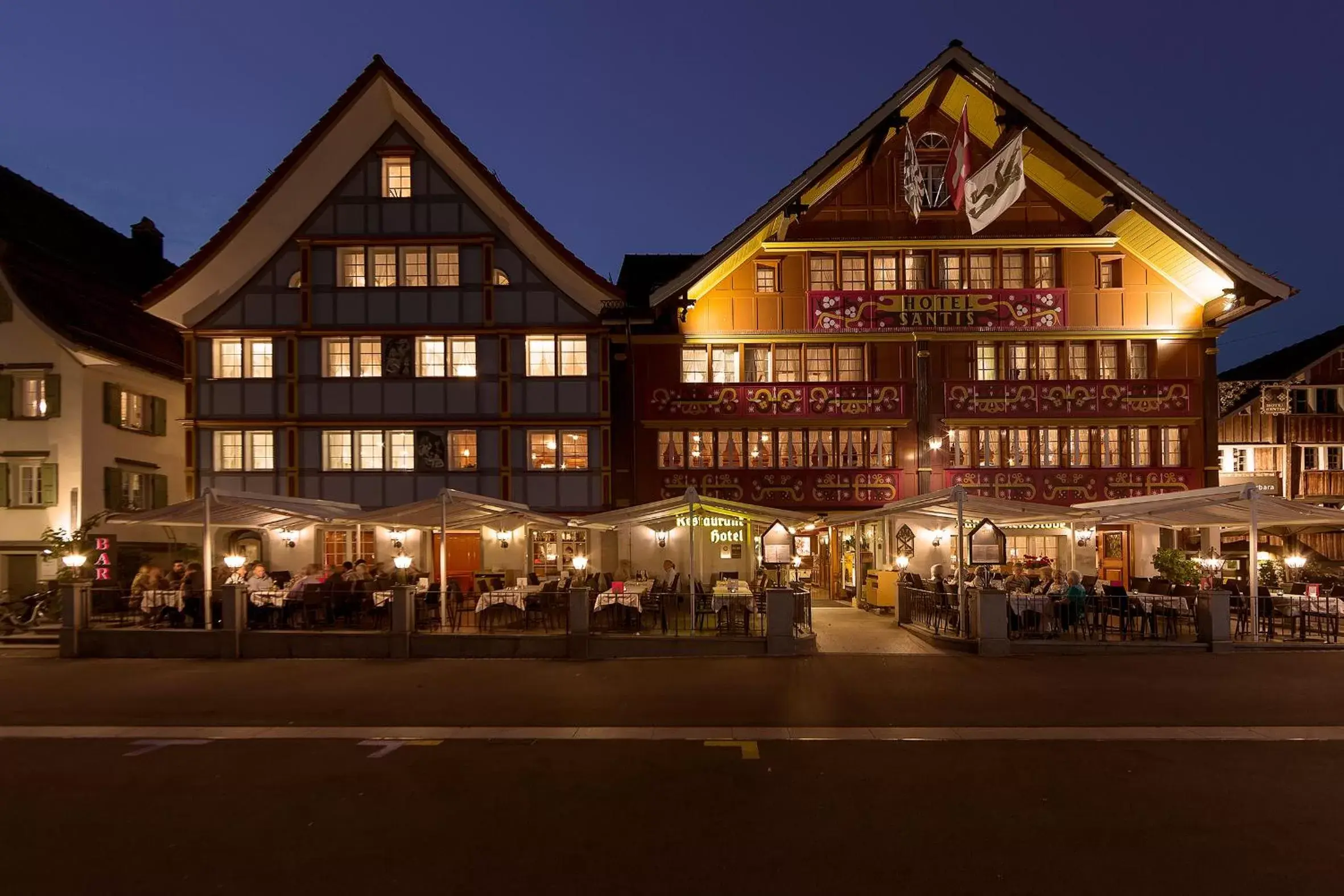 Property Building in Romantik Hotel Säntis