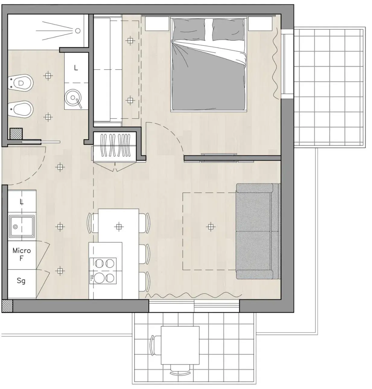 Floor Plan in Hotel Carinthia
