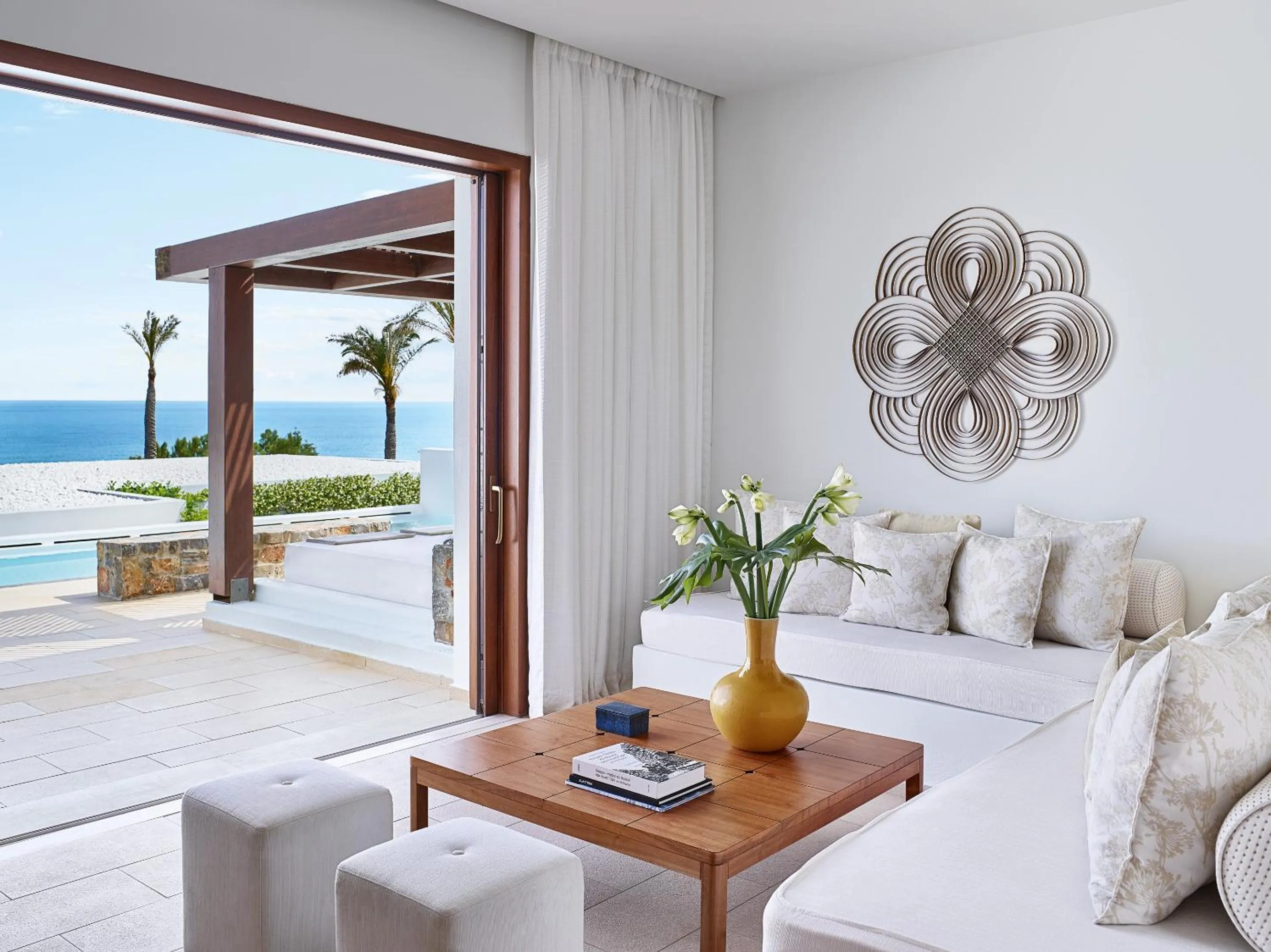 Living room in Amirandes, A Grecotel Resort to Live