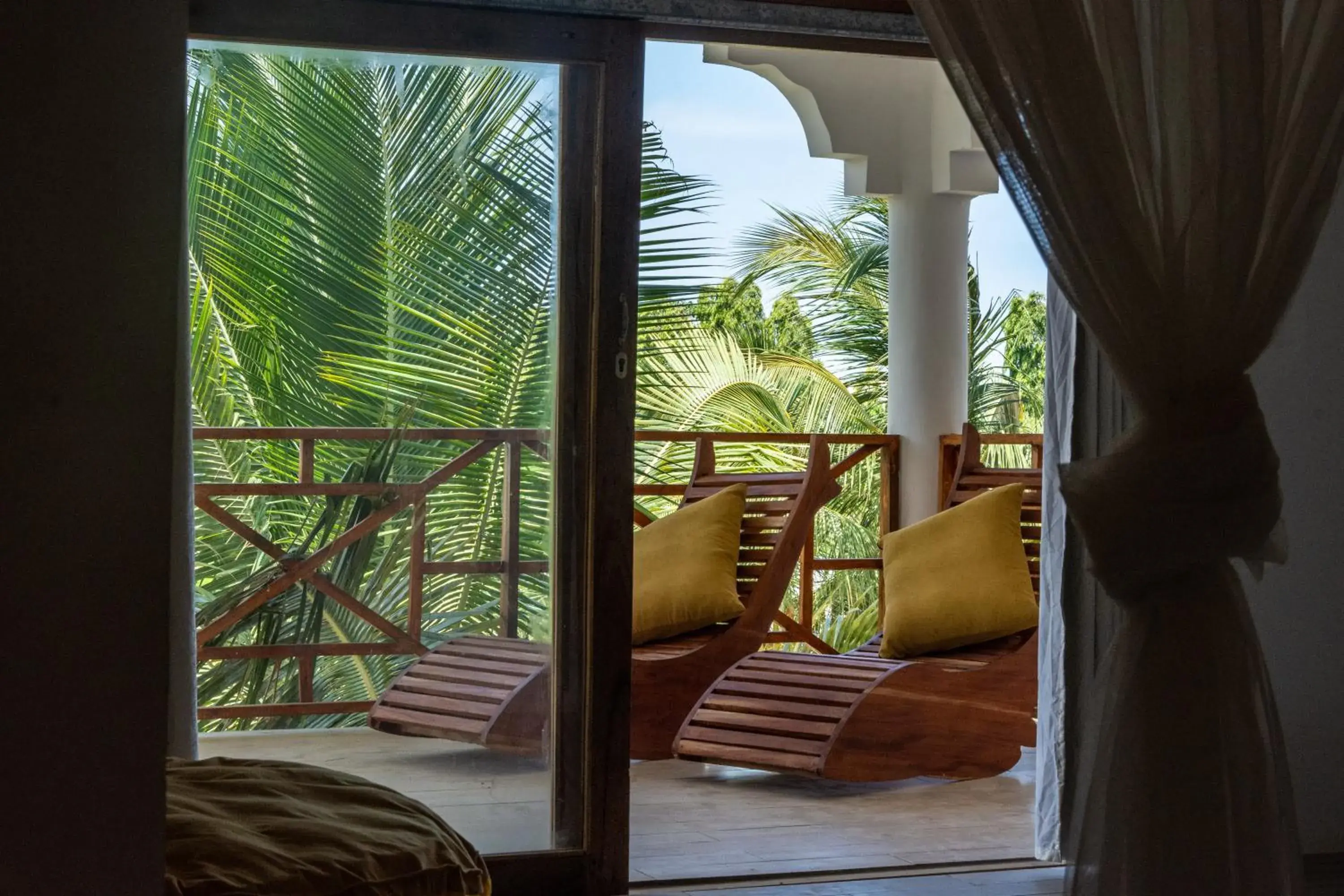 Balcony/Terrace in Nungwi Garden Boutique Hotel